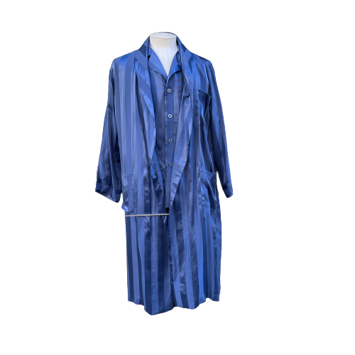 Set Peignoir/Pyjama en soie.