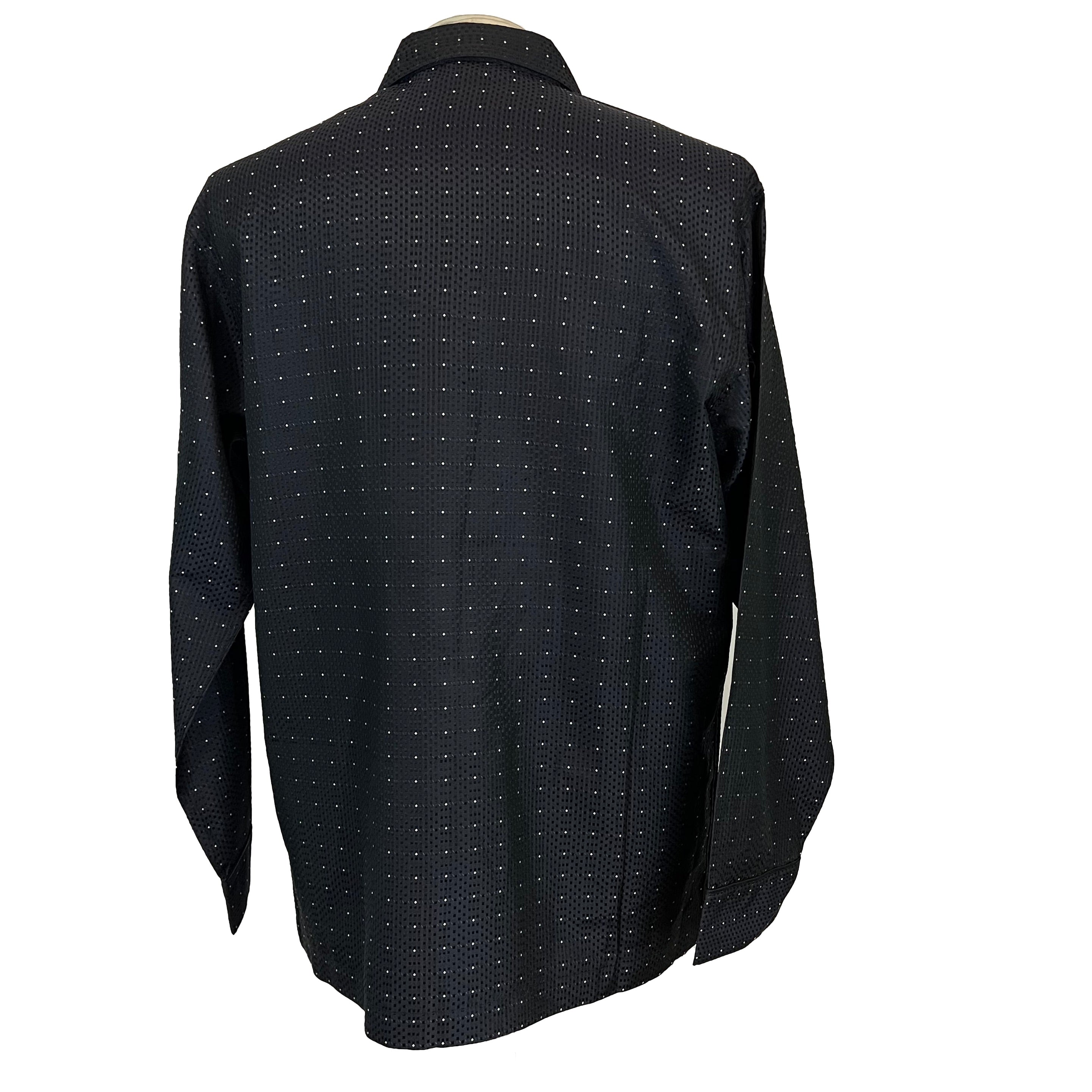 Pyjama noir à pois Nero Perla