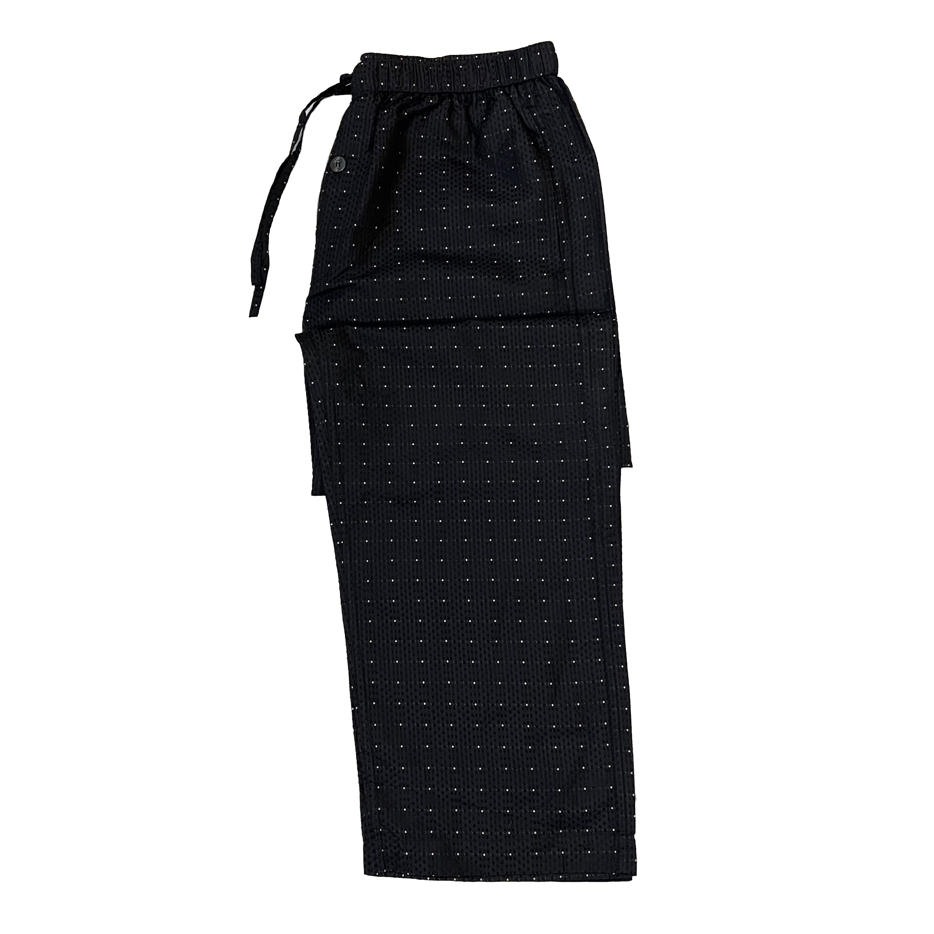 Pyjama noir à pois Nero Perla