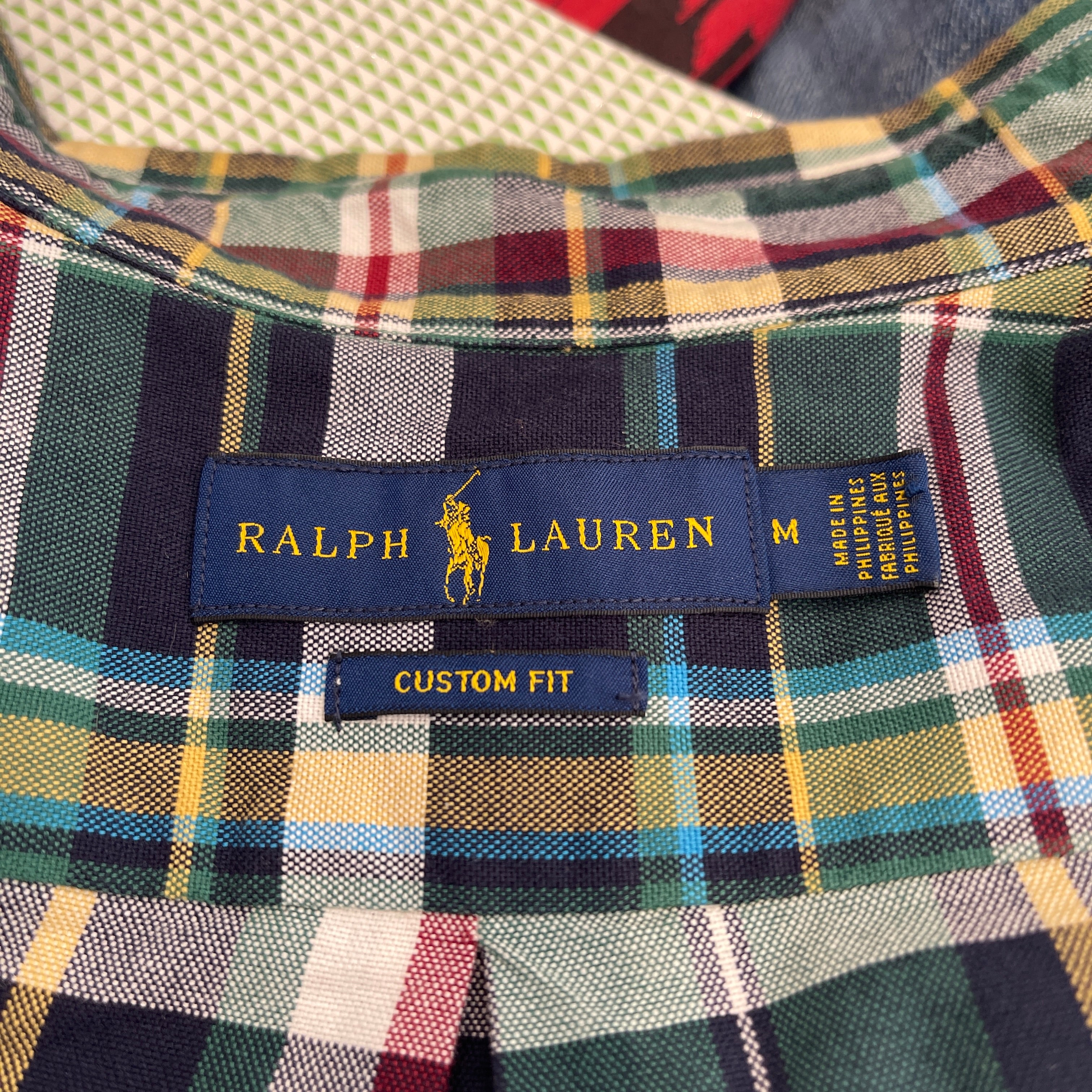 Chemise à carreaux Ralph Lauren