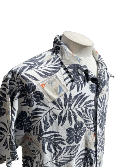 Chemise hawaïenne vintage Chaps Ralph Lauren
