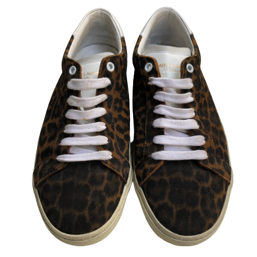 Baskets Saint Laurent print animal
