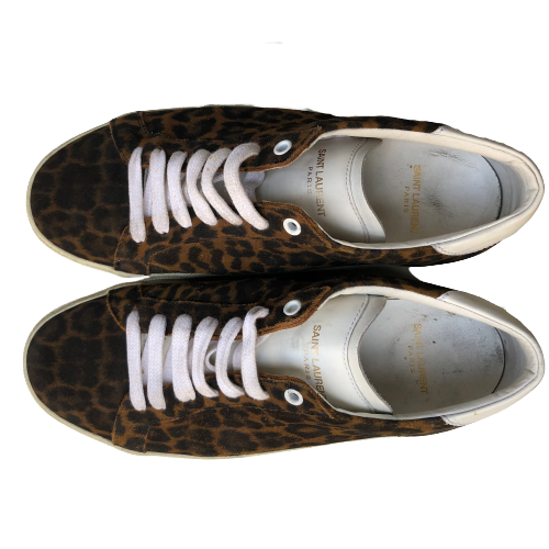 Baskets Saint Laurent print animal
