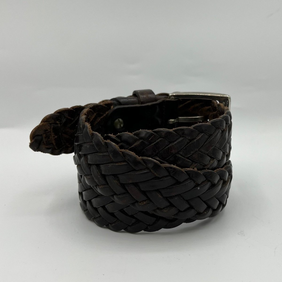 Ceinture en cuir tressé - Le Beau Gustave