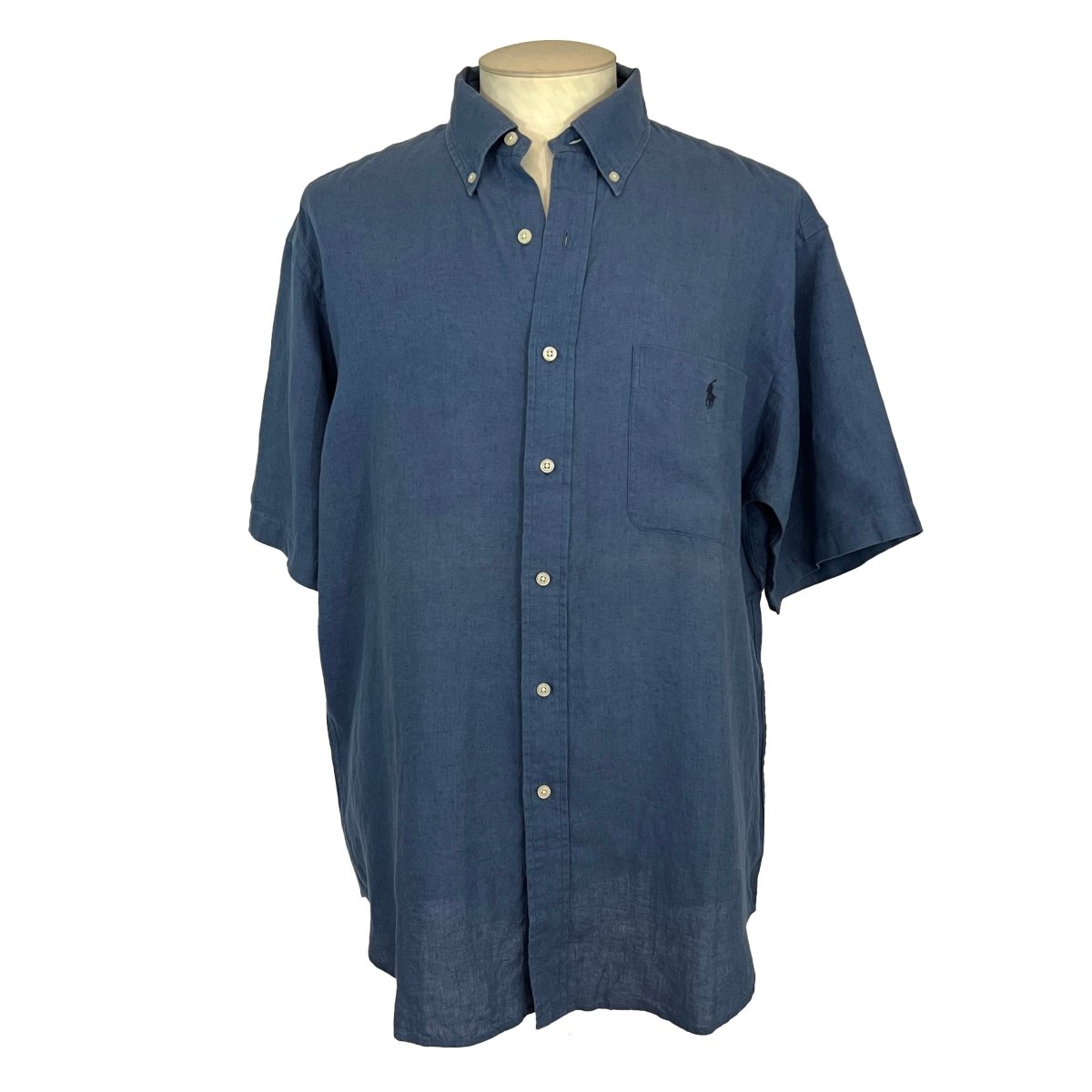 Chemise lin manches courtes Ralph Lauren - Le Beau Gustave