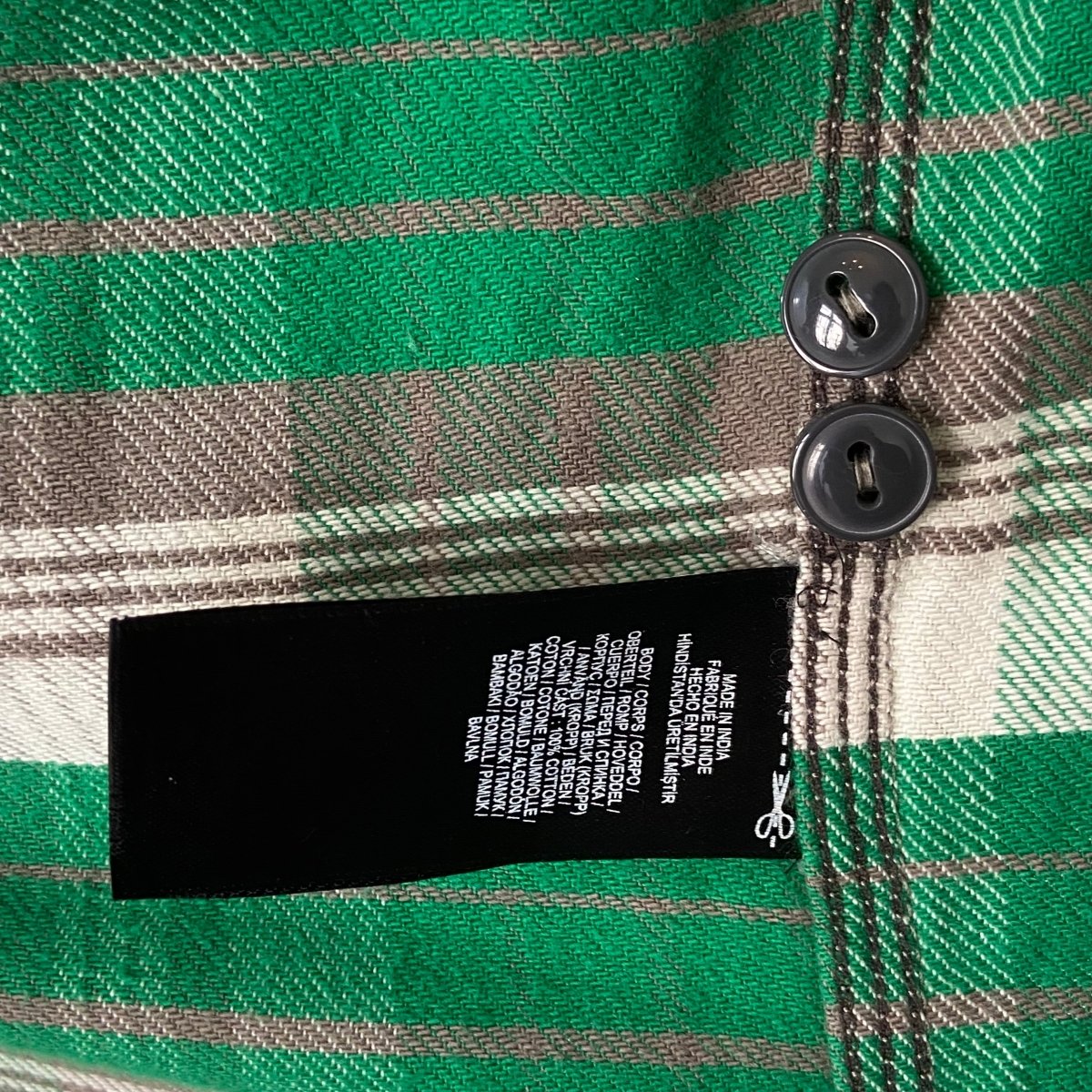 Chemise verte RRL - Le Beau Gustave