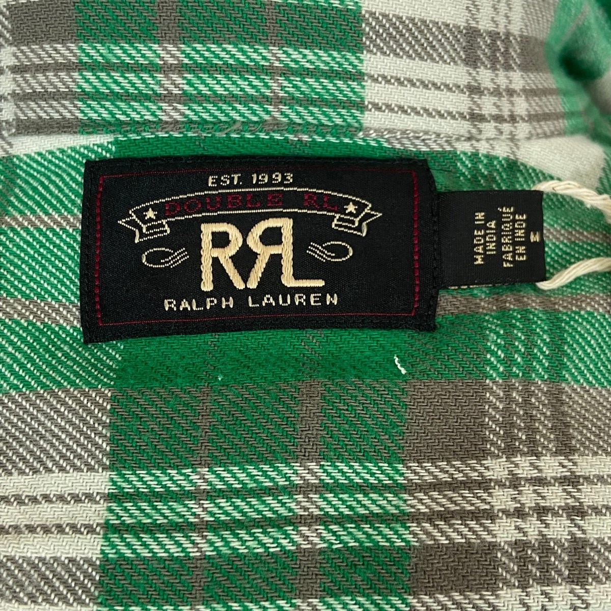 Chemise verte RRL - Le Beau Gustave