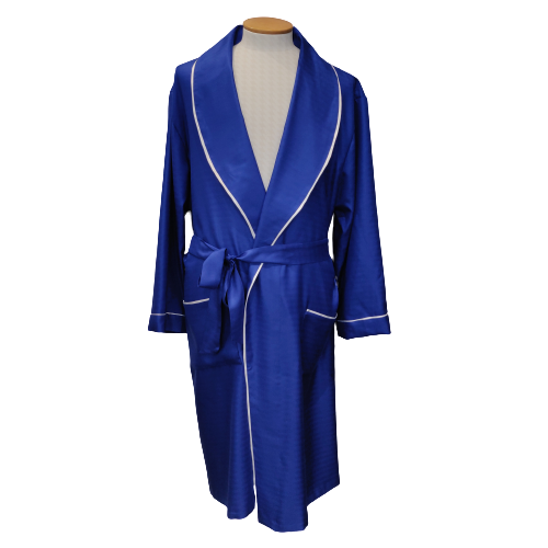Peignoir/robe de chambre en soie