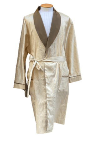 Peignoir shantung soie - Le Beau Gustave