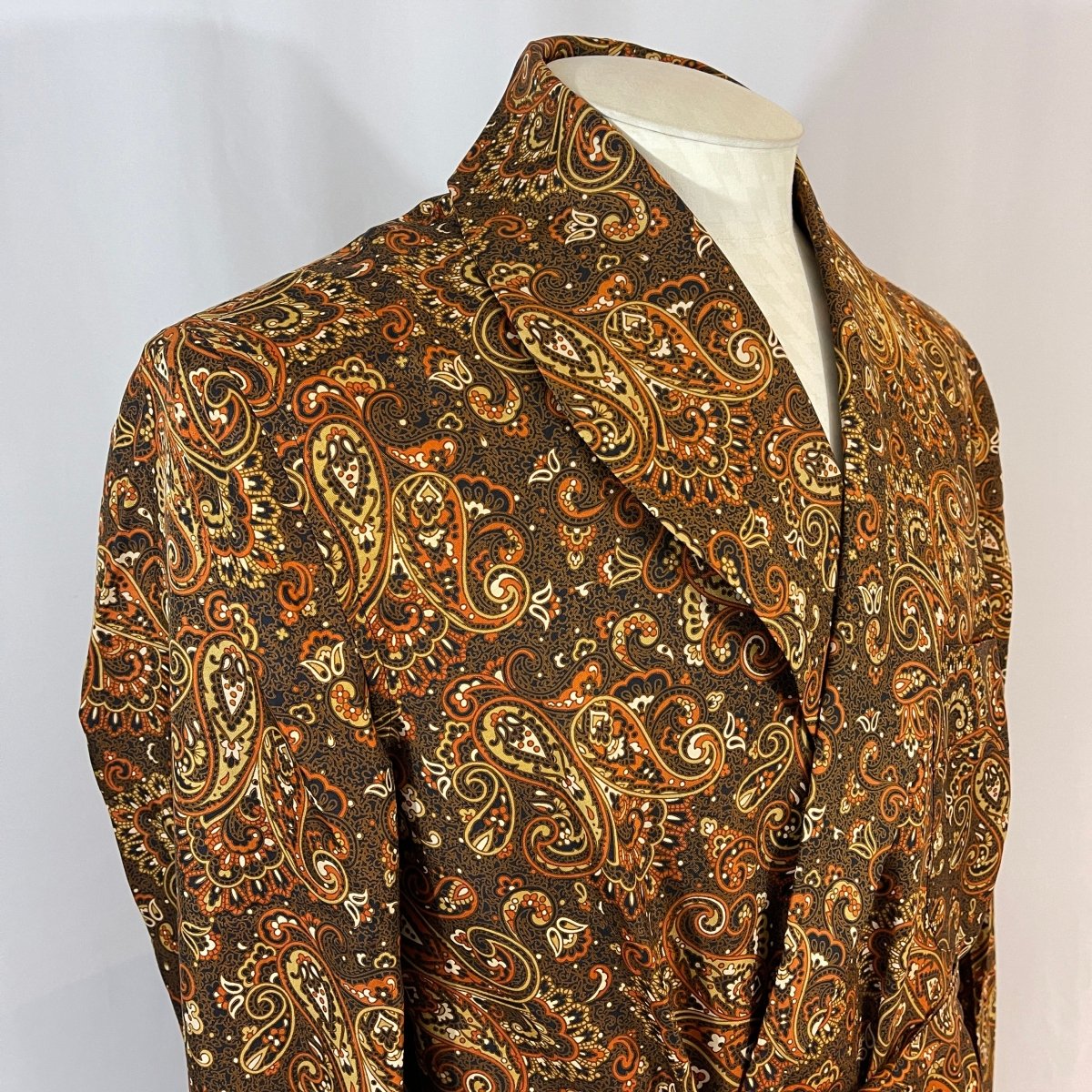 Peignoir/Robe de chambre soie vintage - Le Beau Gustave