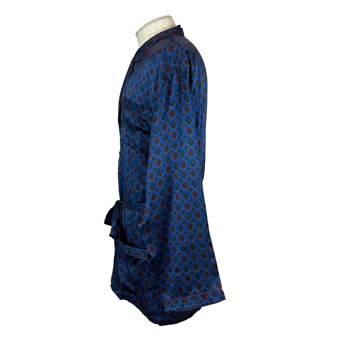 Pyjama en soie bleu LUI - Le Beau Gustave