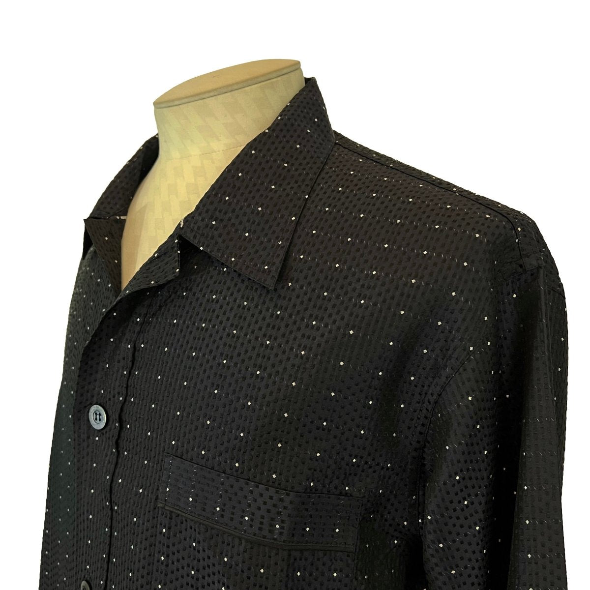 Pyjama noir à pois Nero Perla - Le Beau Gustave