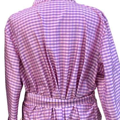 Peignoir shantung de soie