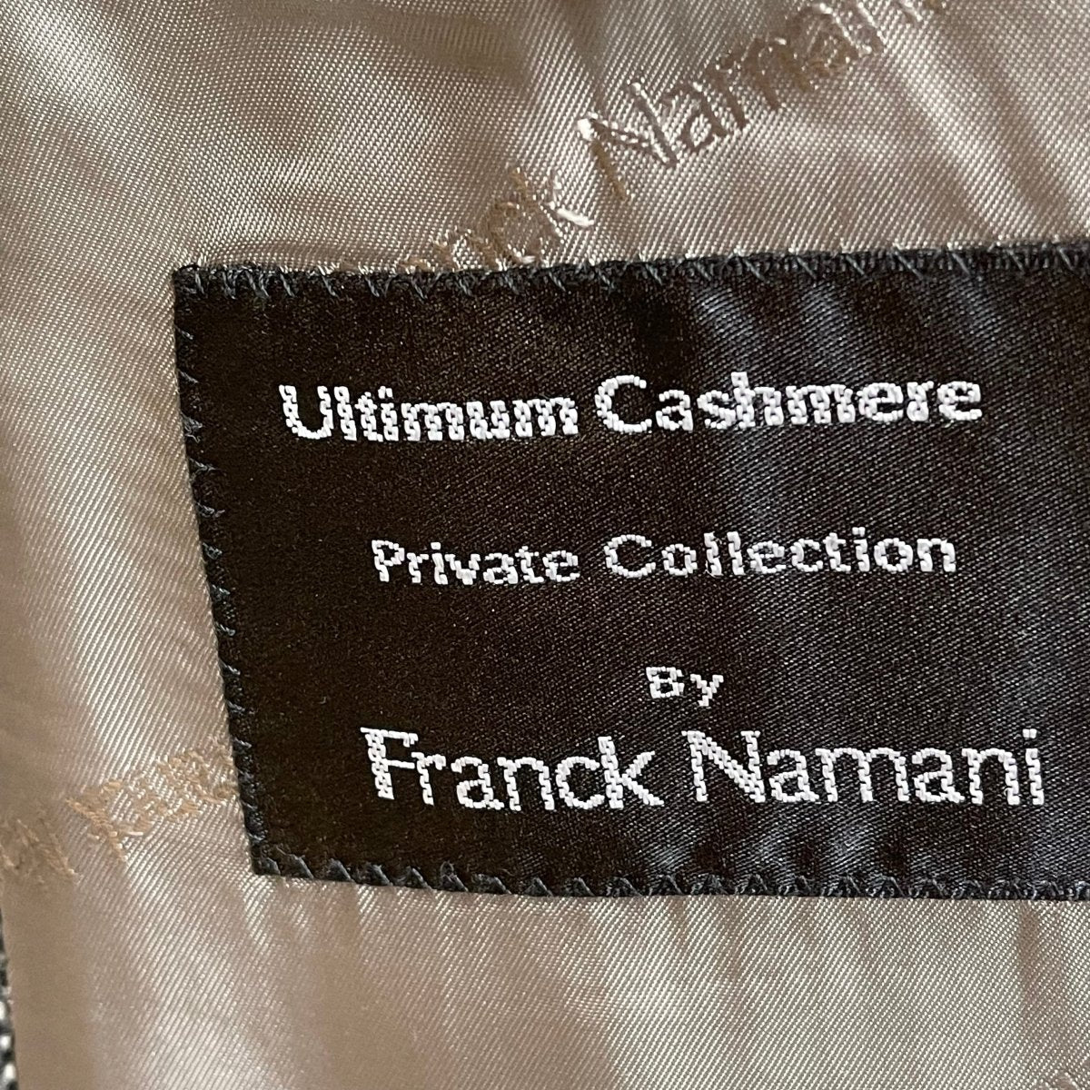 Veste cachemire Franck Namani - Le Beau Gustave