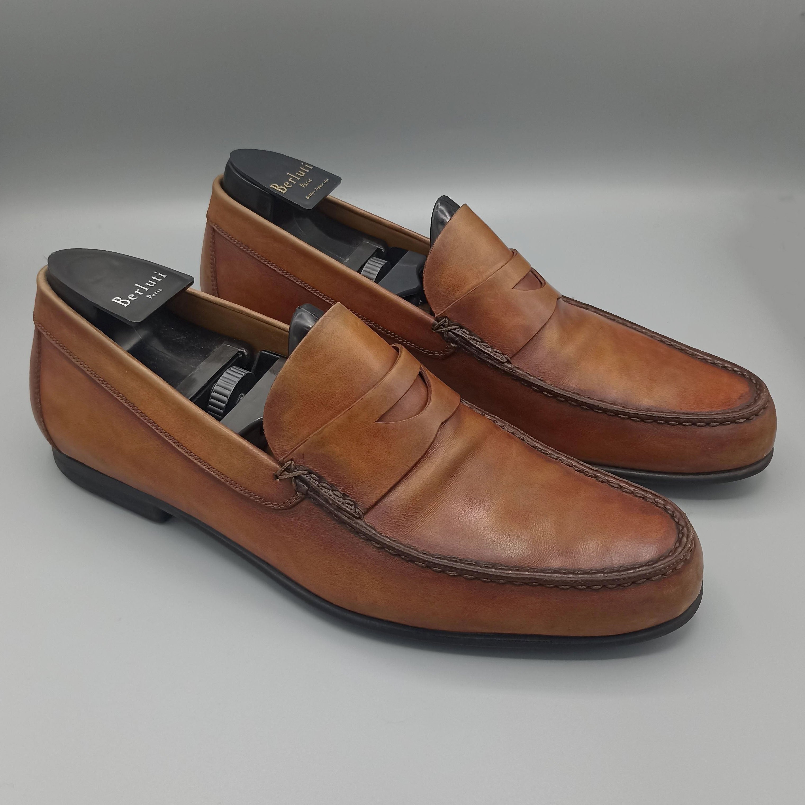 Mocassins cuir Berluti