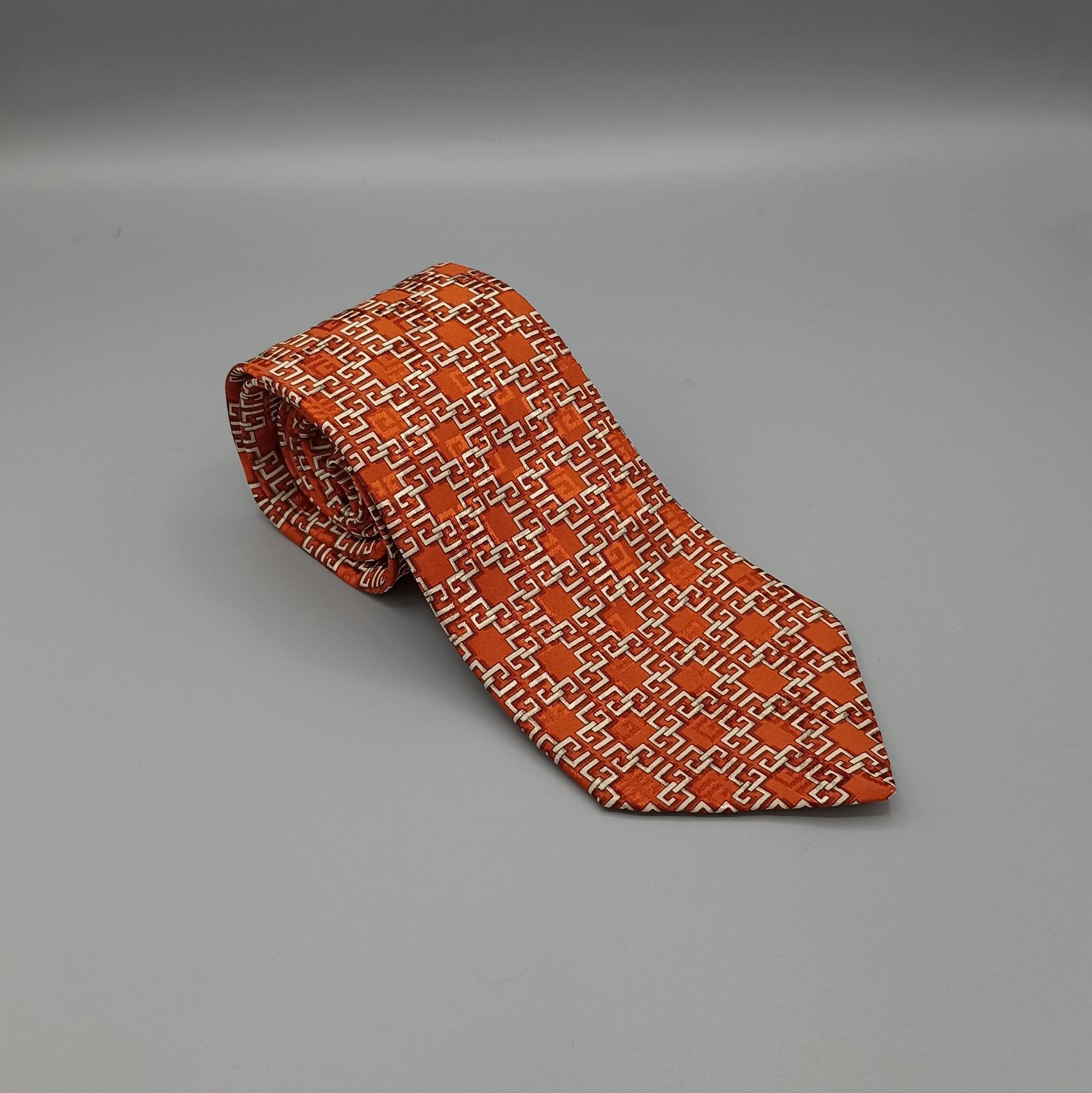 Cravate orange Givenchy