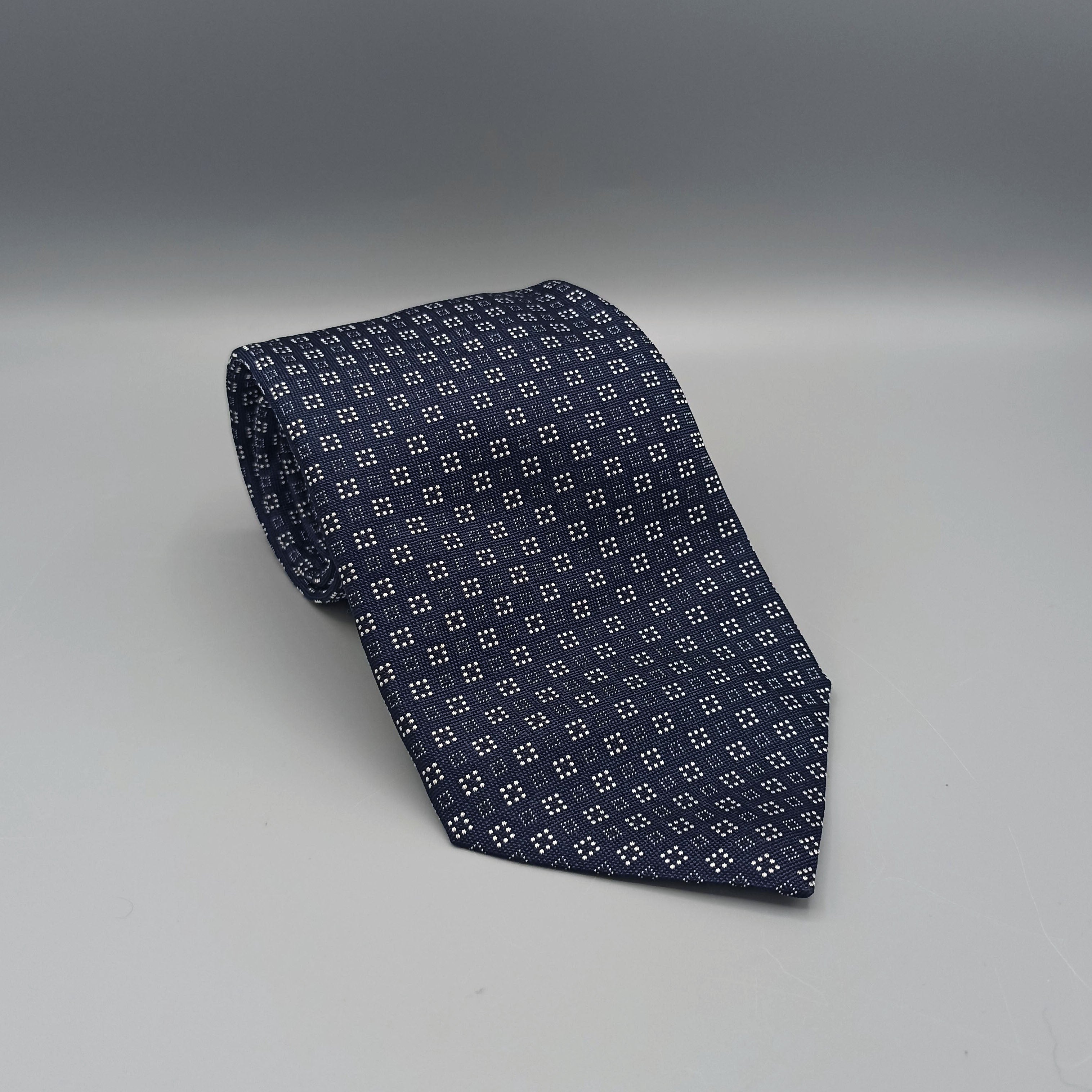 Cravate Canali Bleue