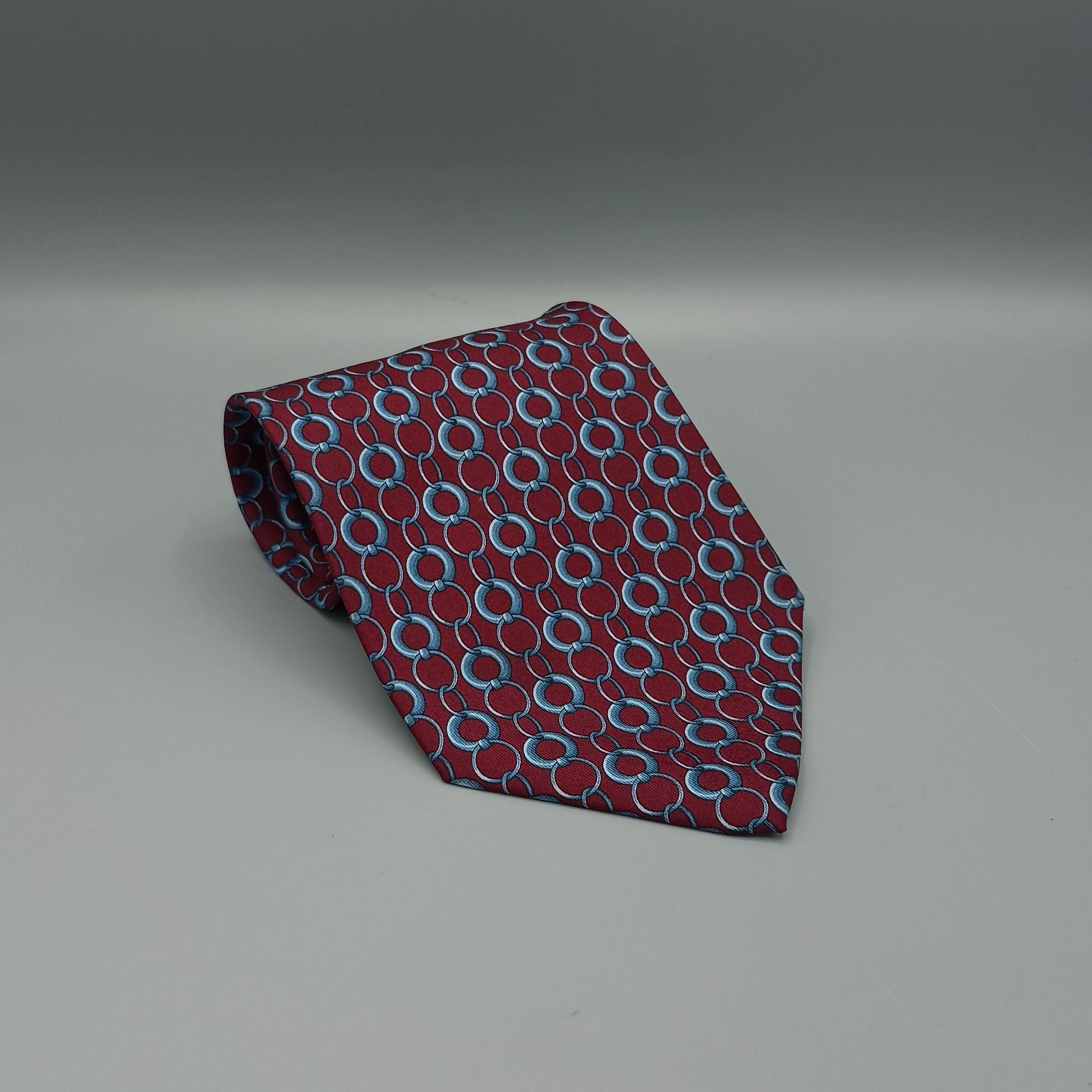 Cravate Gucci Bordeaux et Bleue