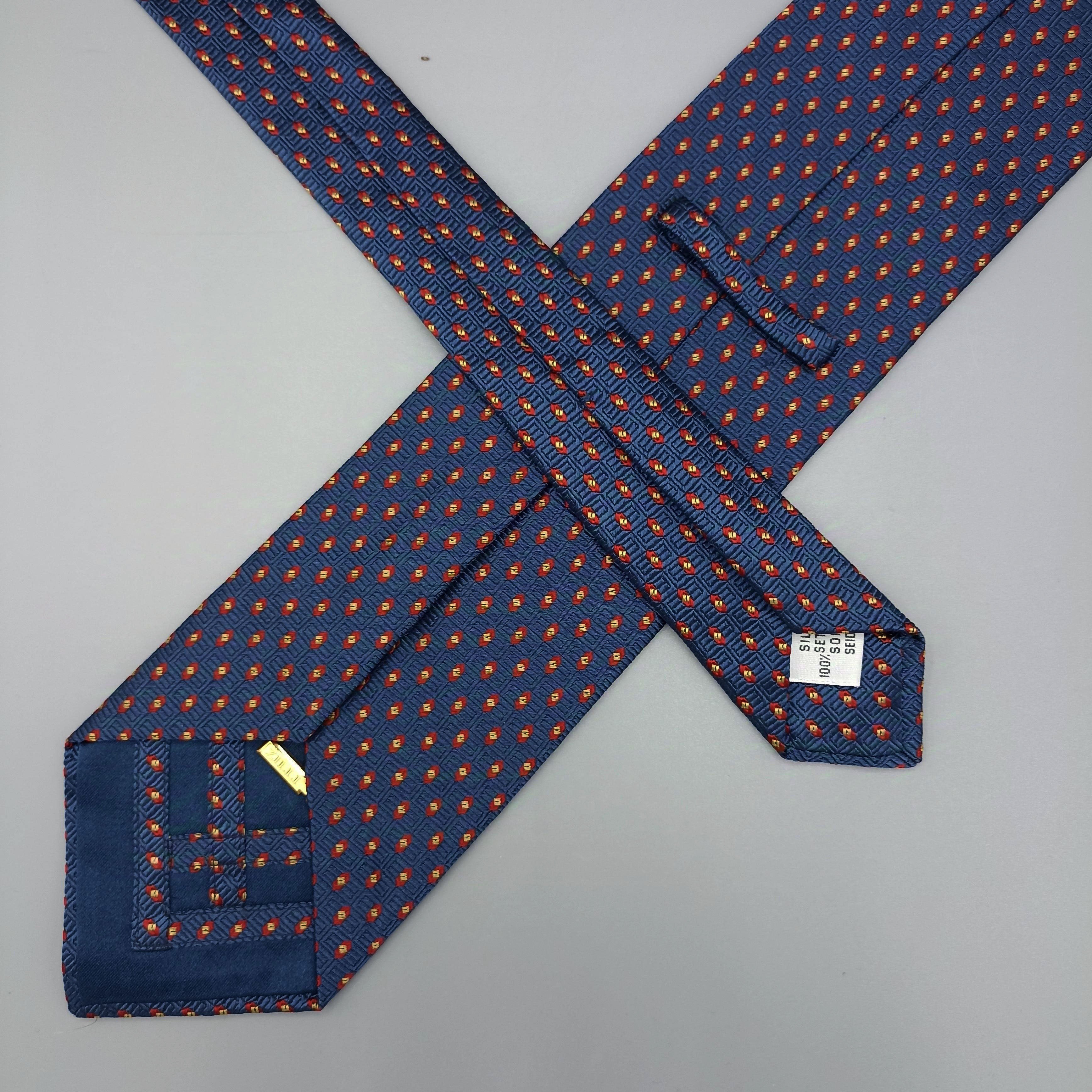 Cravate Zilli Bleue