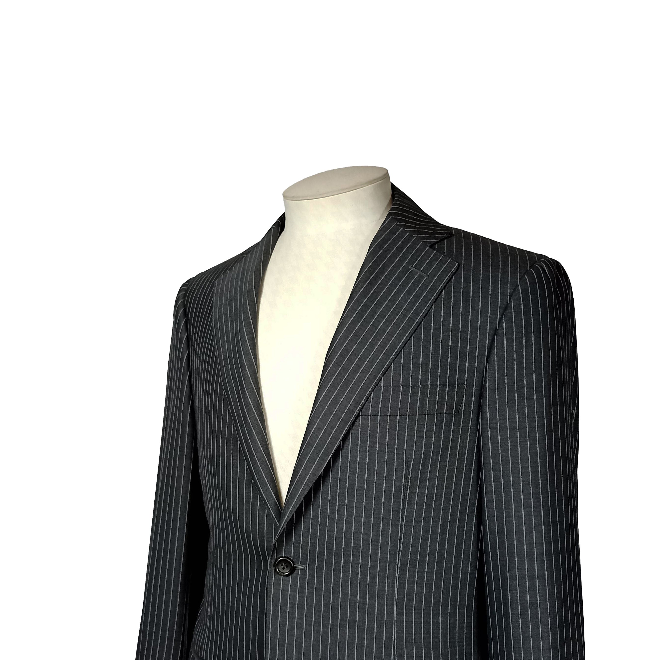 Costume 2 boutons gris Canali