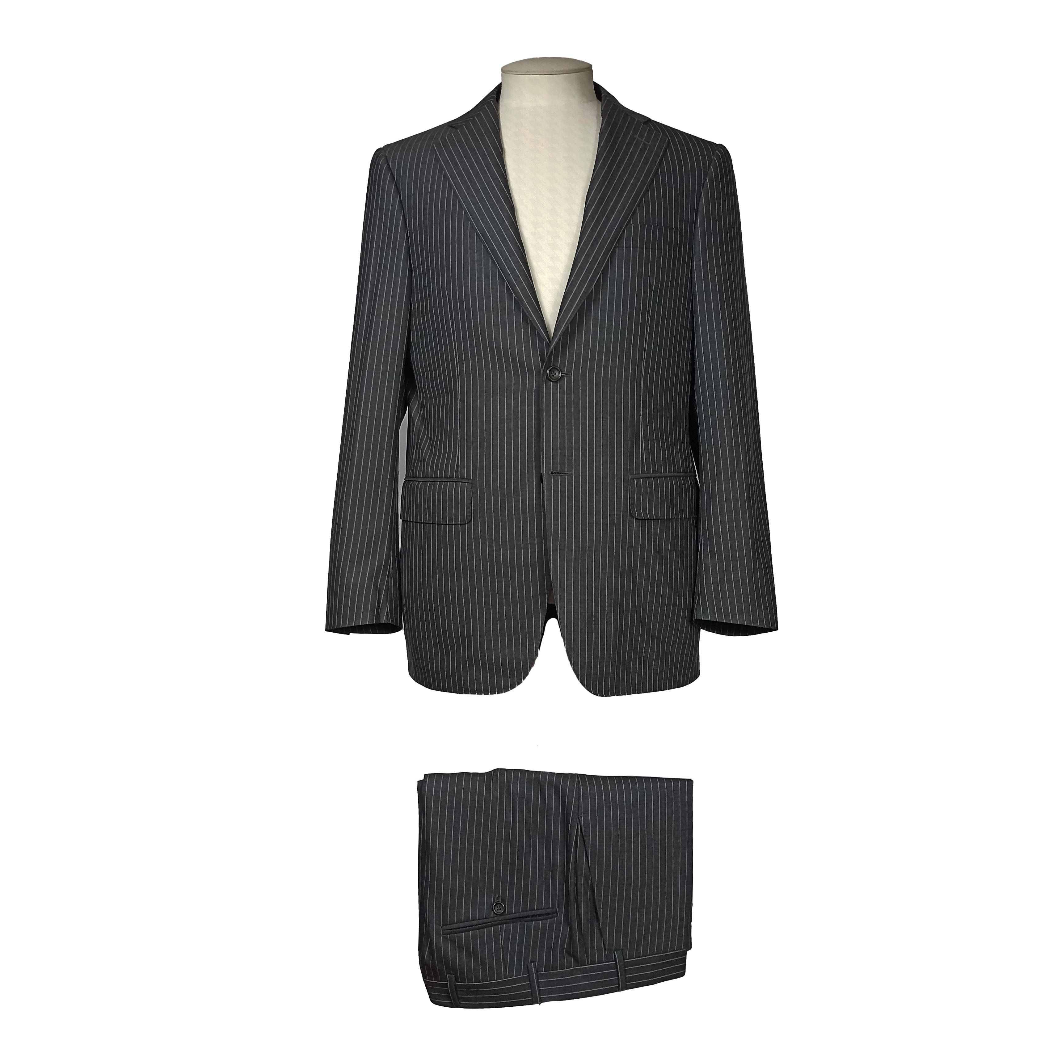 Costume 2 boutons gris Canali
