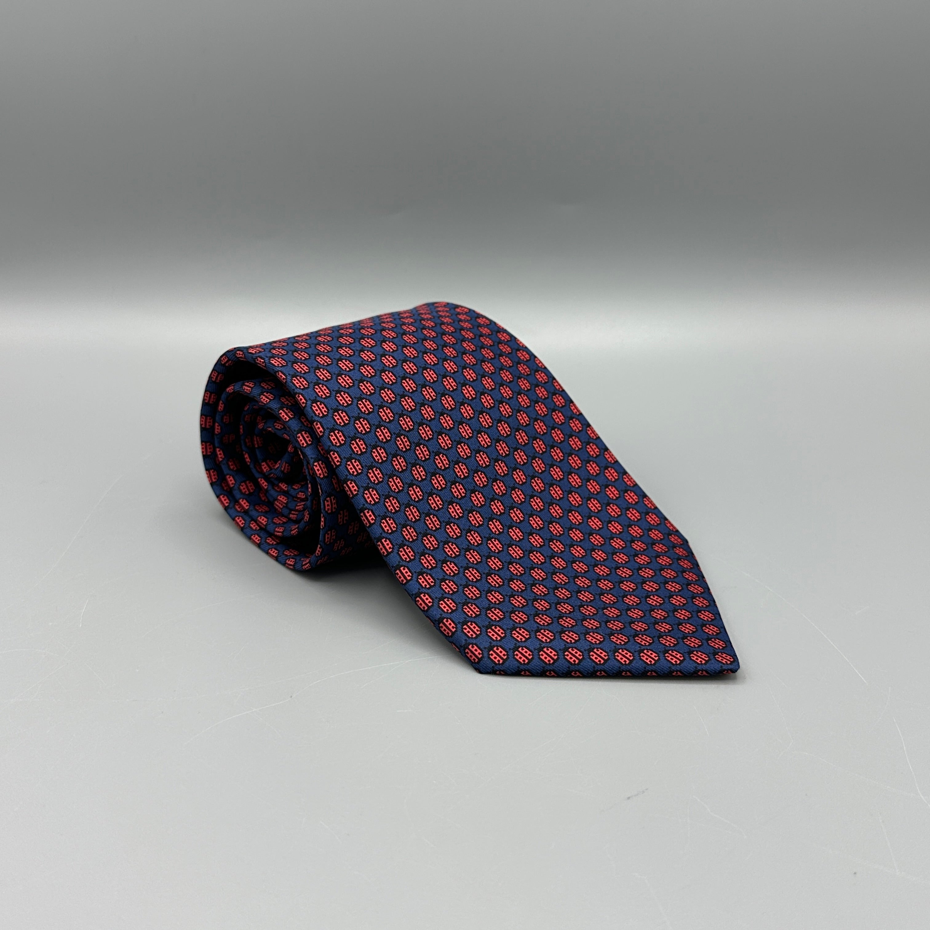 Cravate Hermès bleu