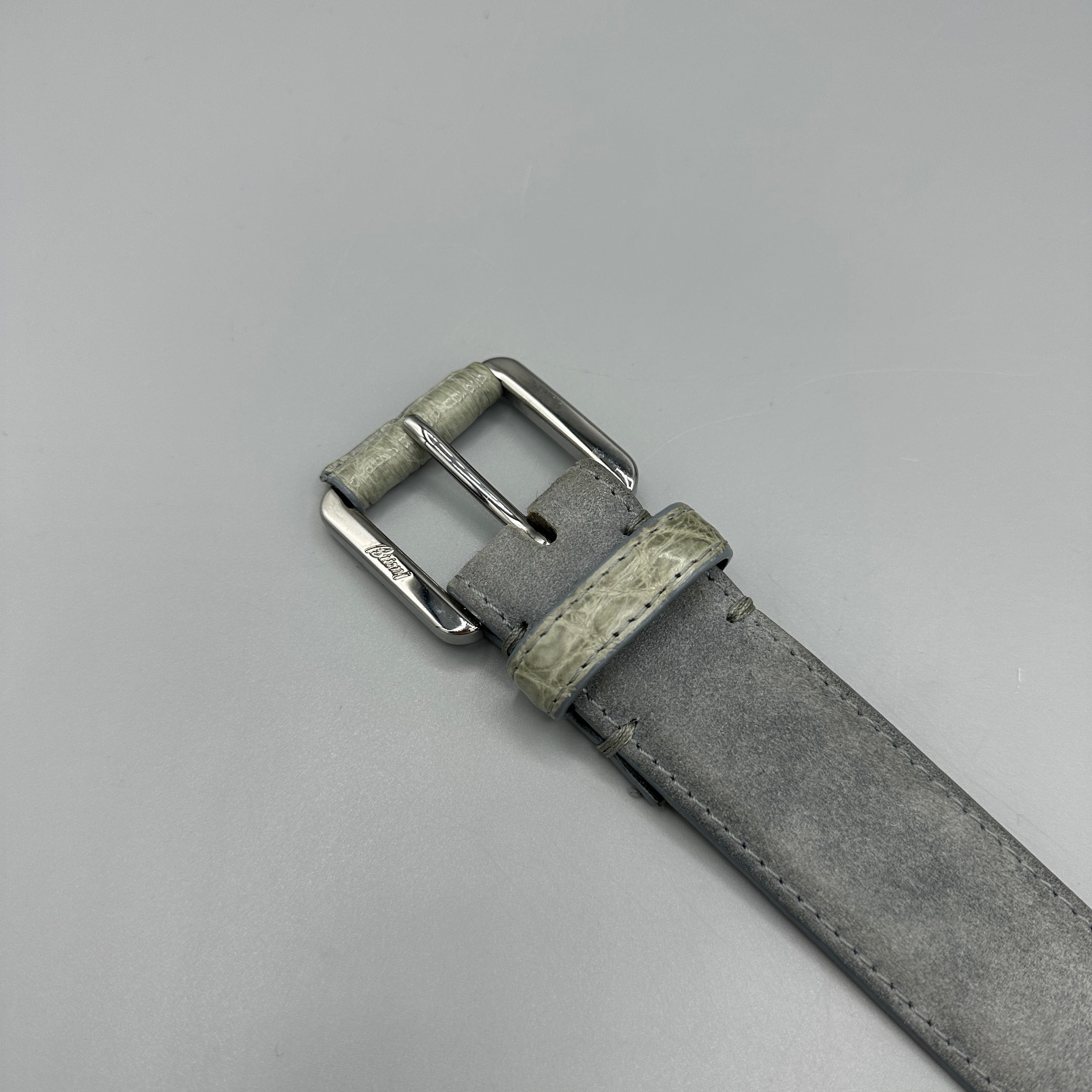 Ceinture gris Brioni