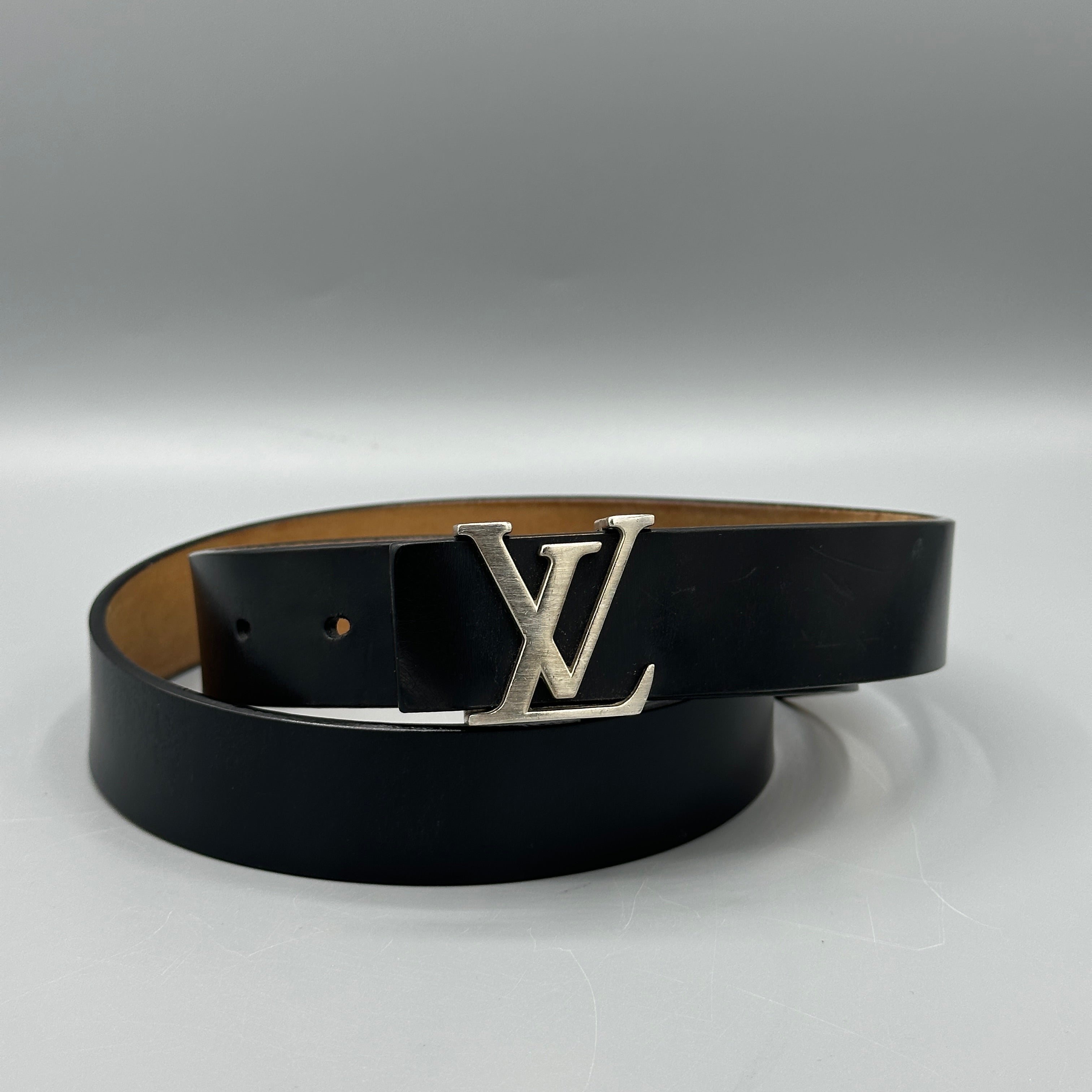 Ceinture noire Louis Vuitton