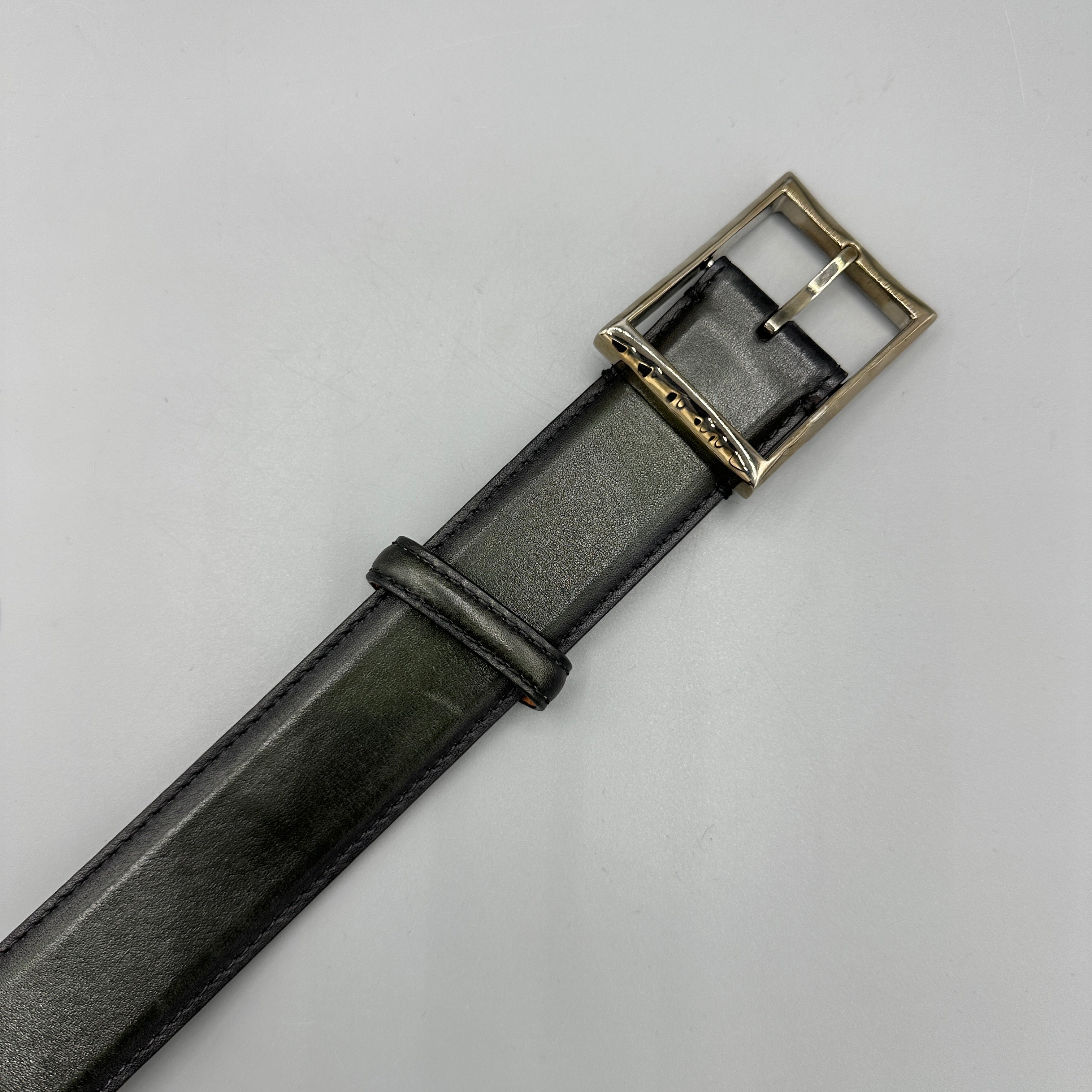 Ceinture verte Berluti