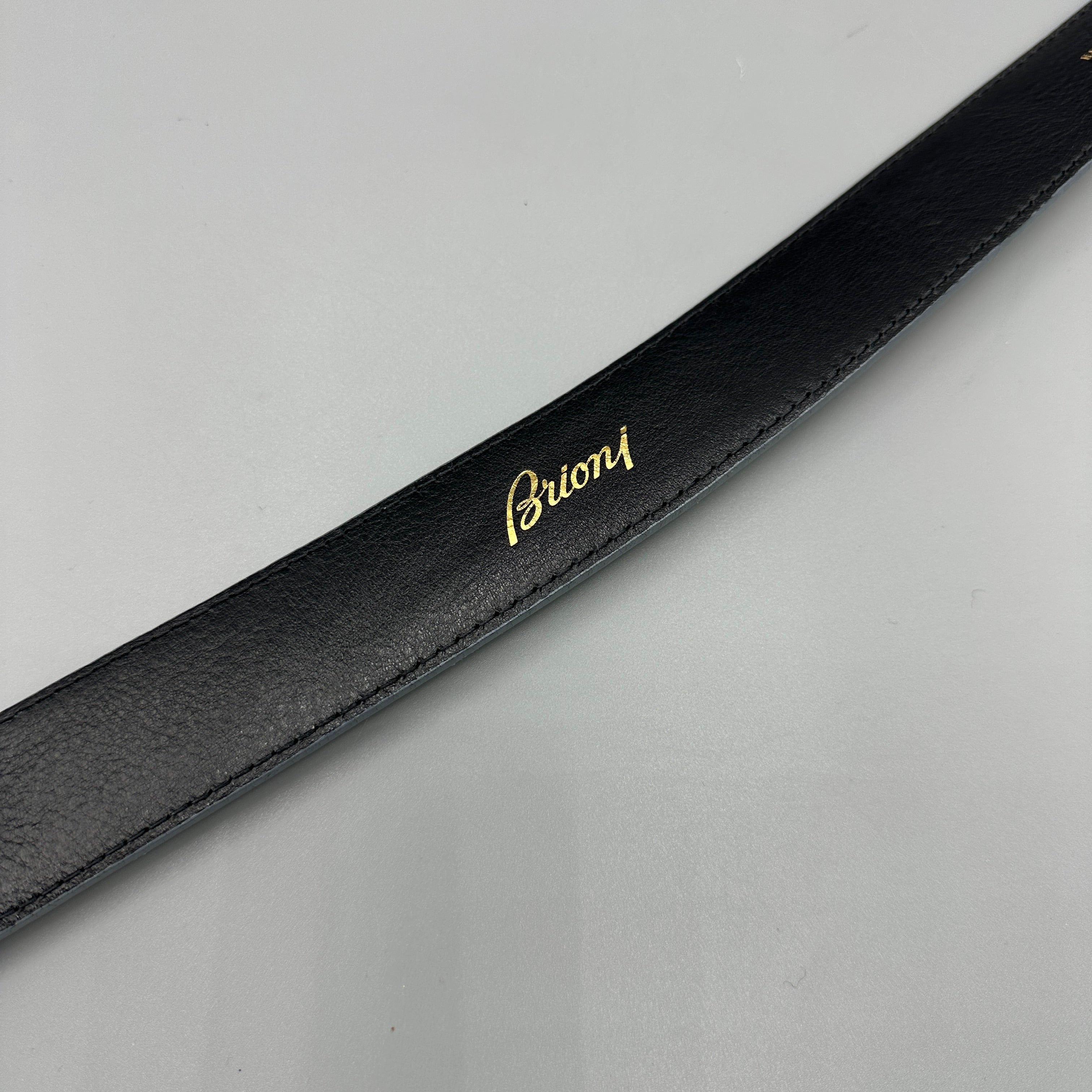 Ceinture gris Brioni