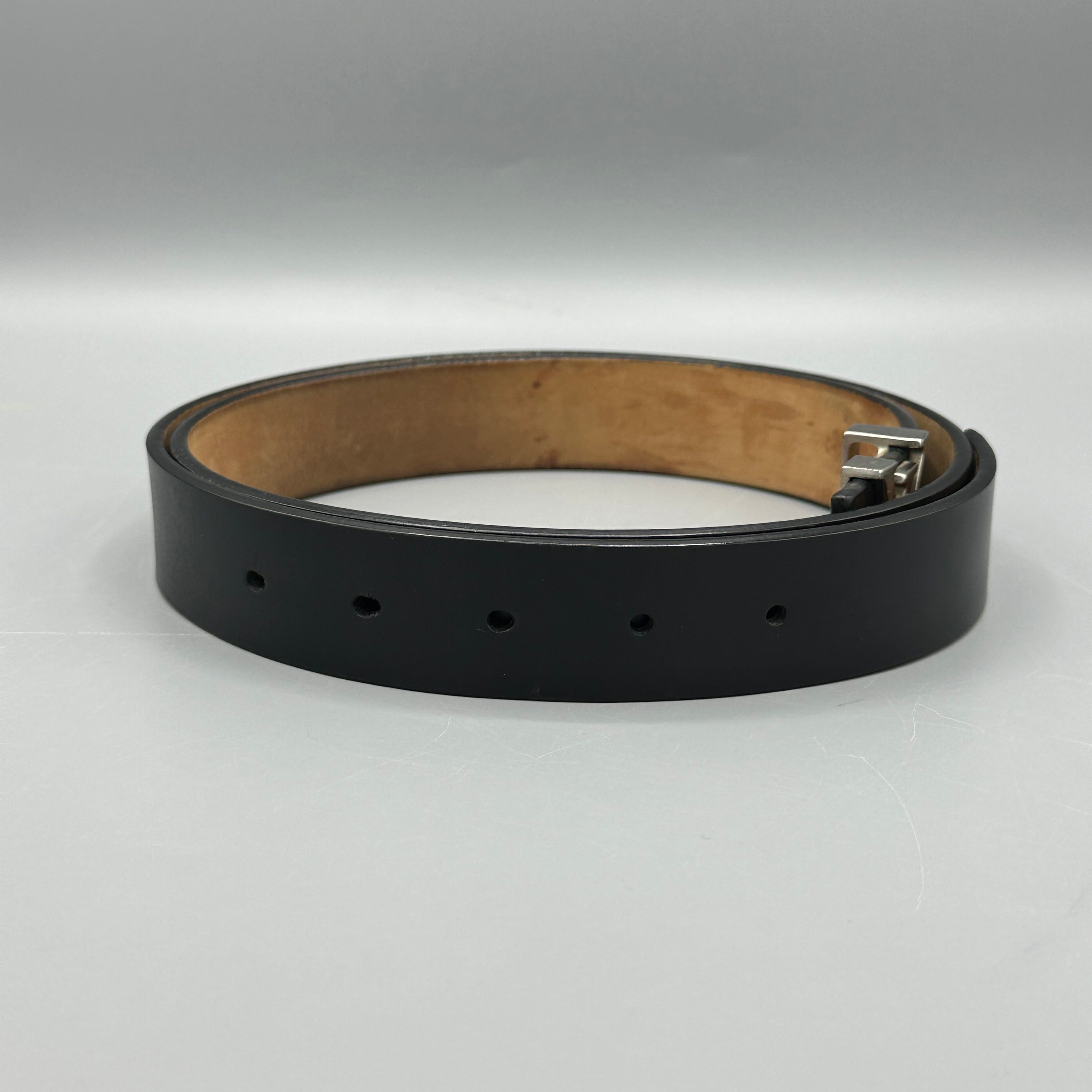 Ceinture noire Louis Vuitton