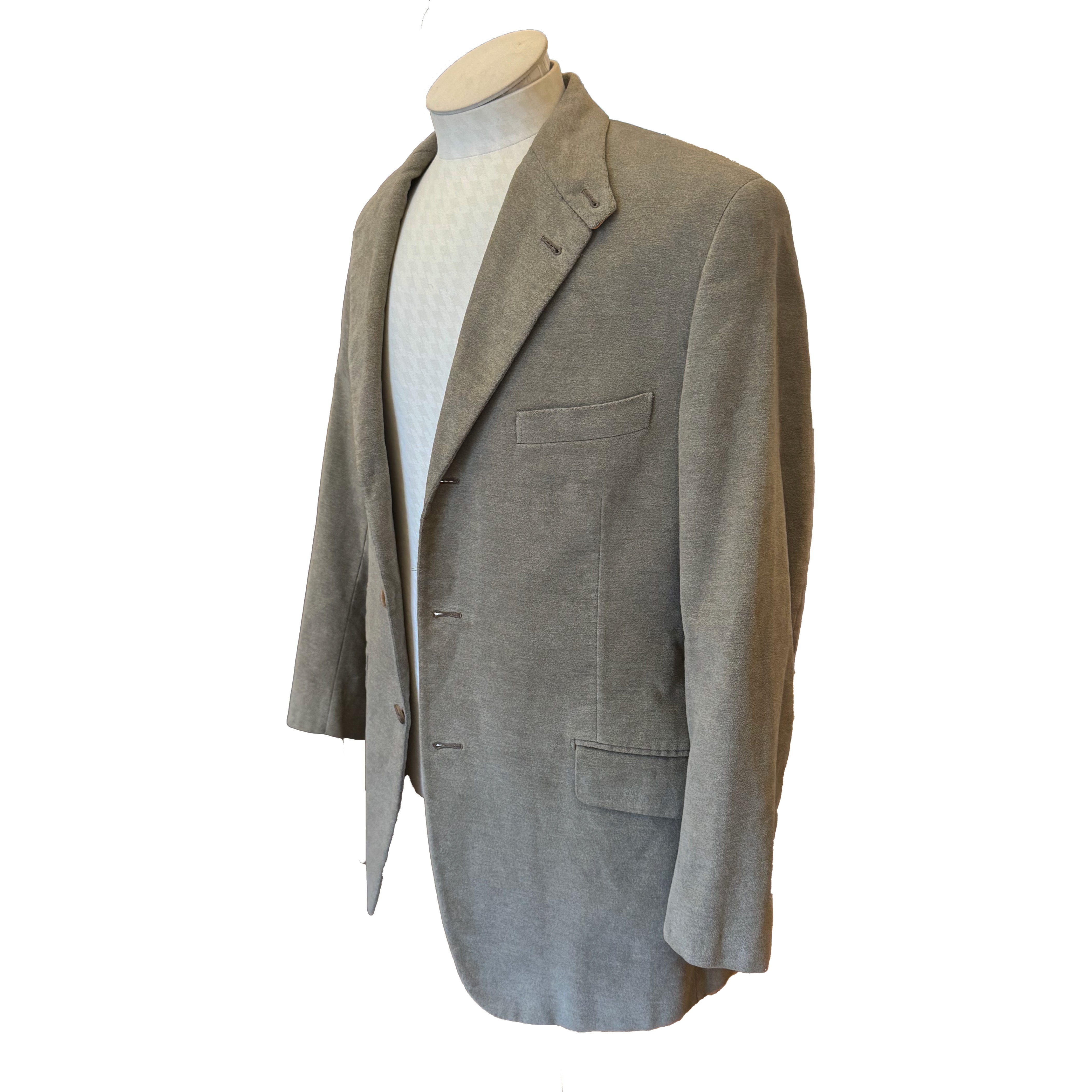 Costume 2 pièces Hermès gris taupe