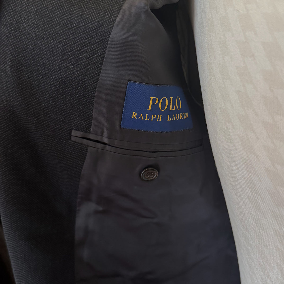 Costume 3 pièces Polo Ralph Lauren gris anthracite