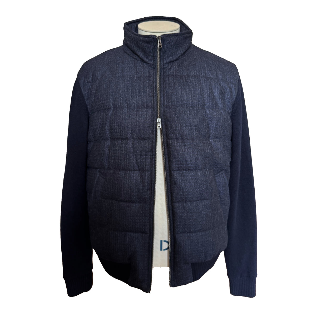 Blouson hybride Herno In-Tech bleu marine