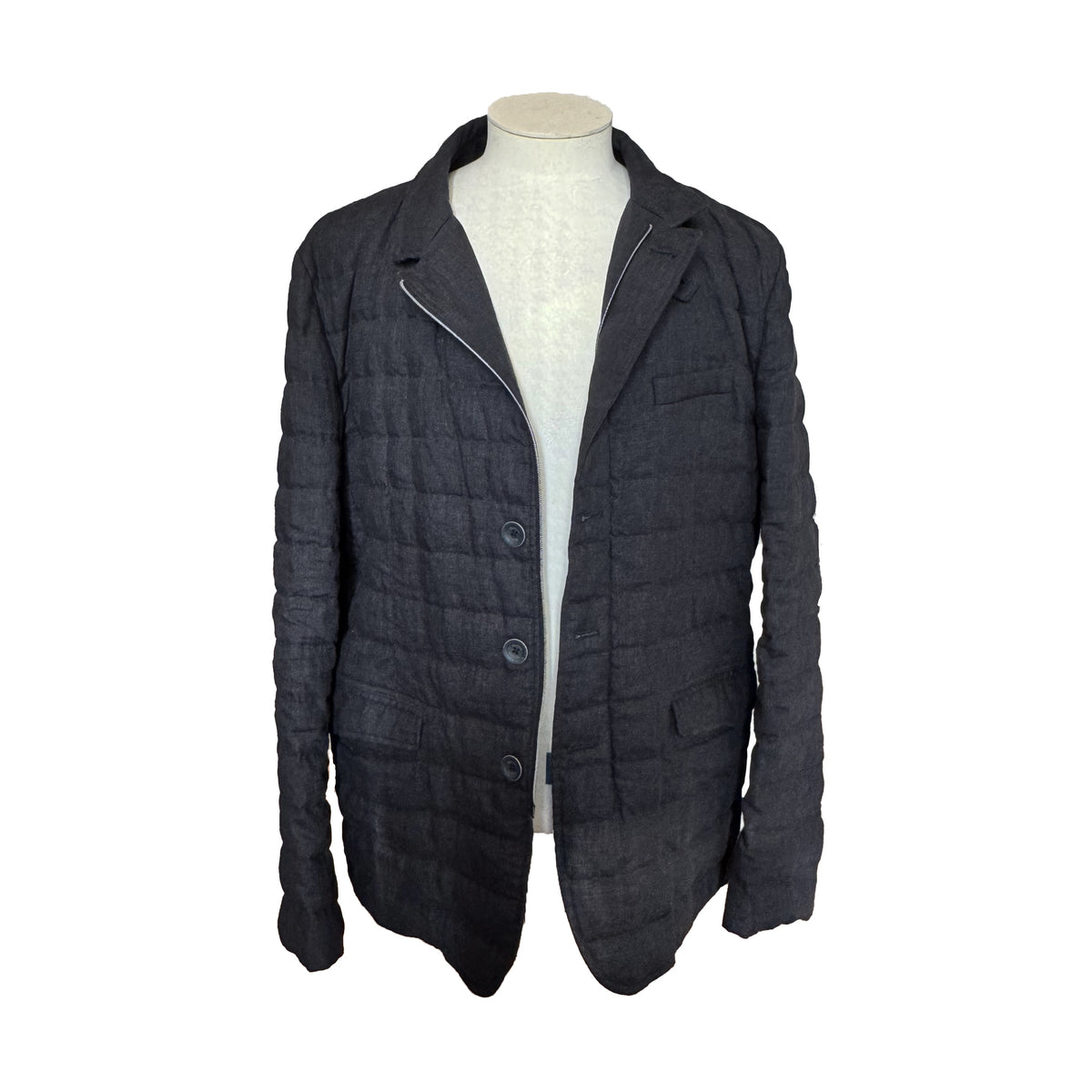 Veste matelassée Herno gris anthracite