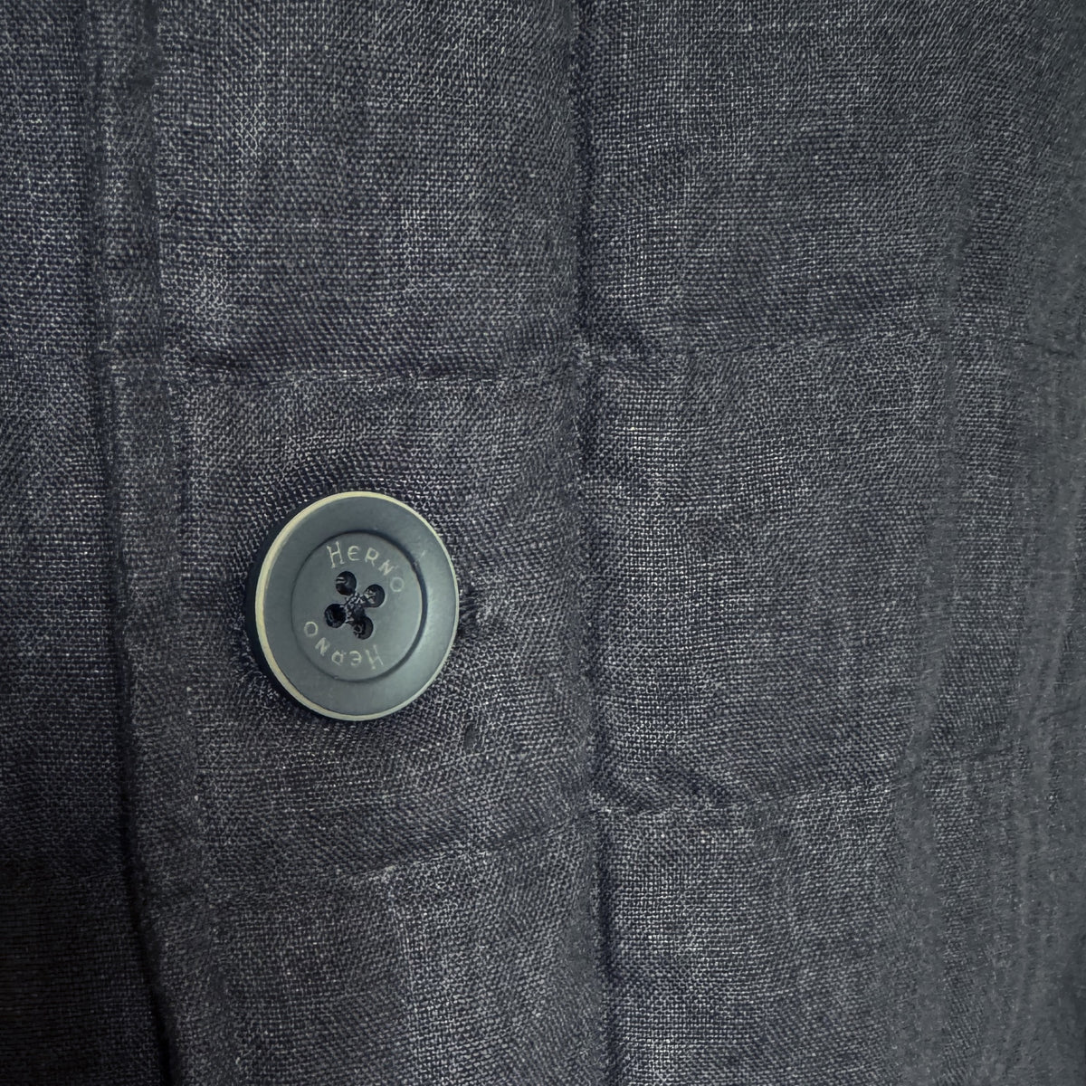 Veste matelassée Herno gris anthracite