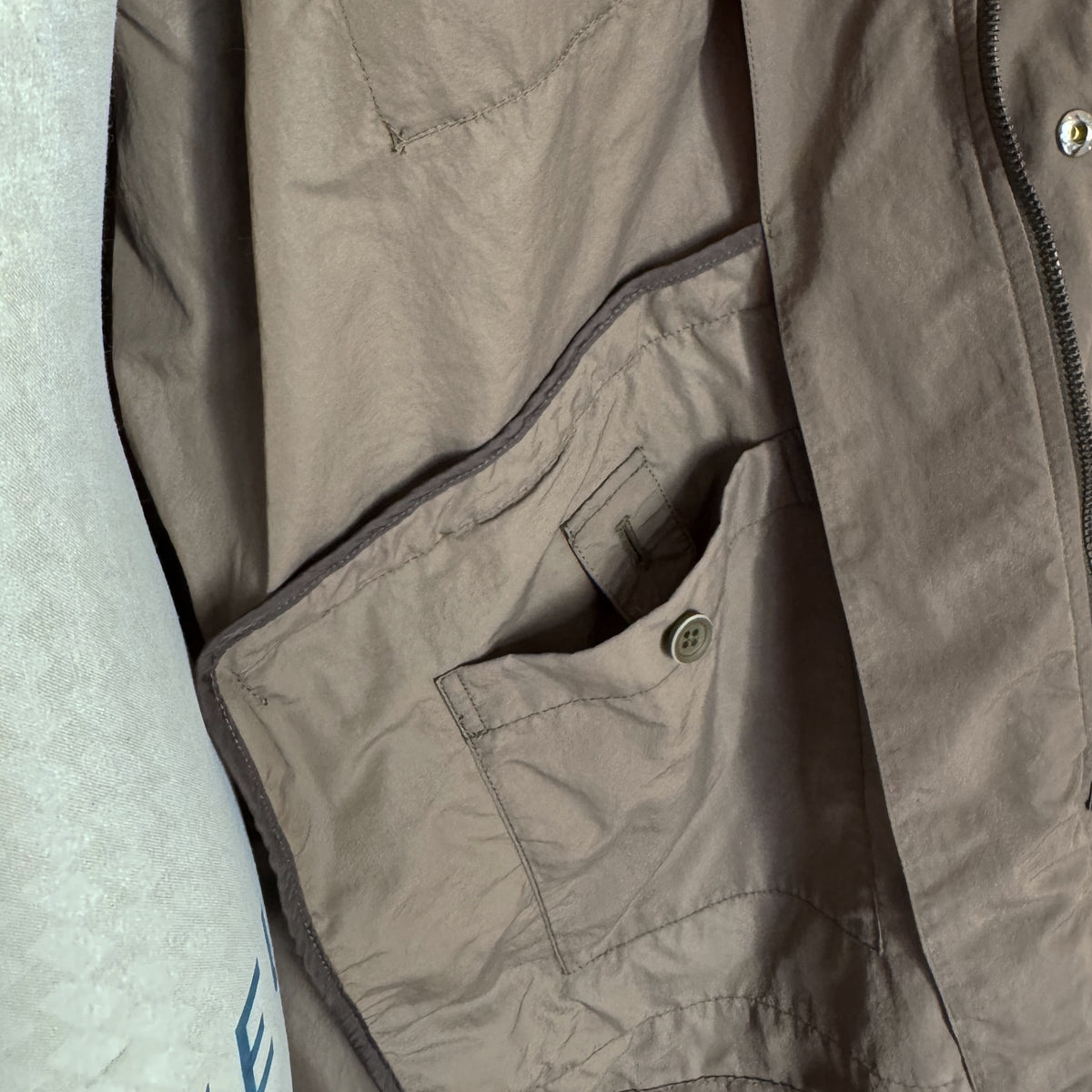 Veste saharienne légère Herno taupe