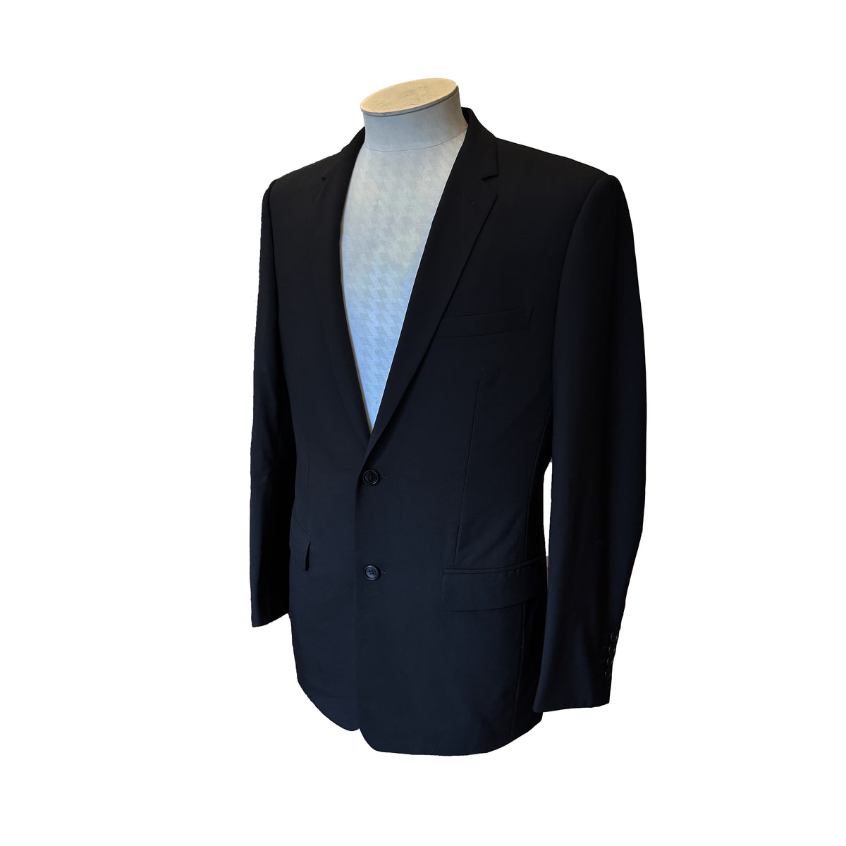 Costume Dior noir en laine vierge