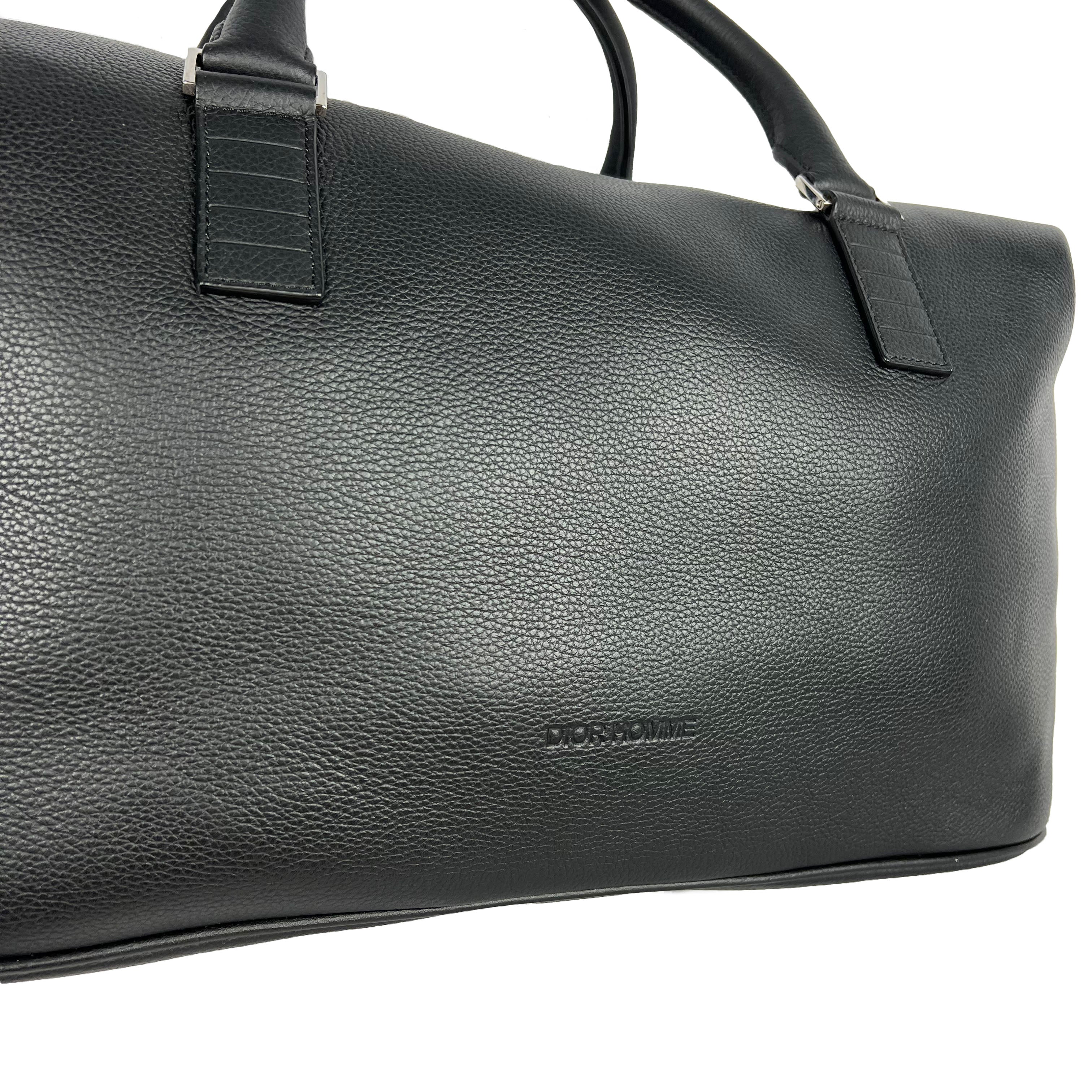 Sac de voyage en cuir Dior homme