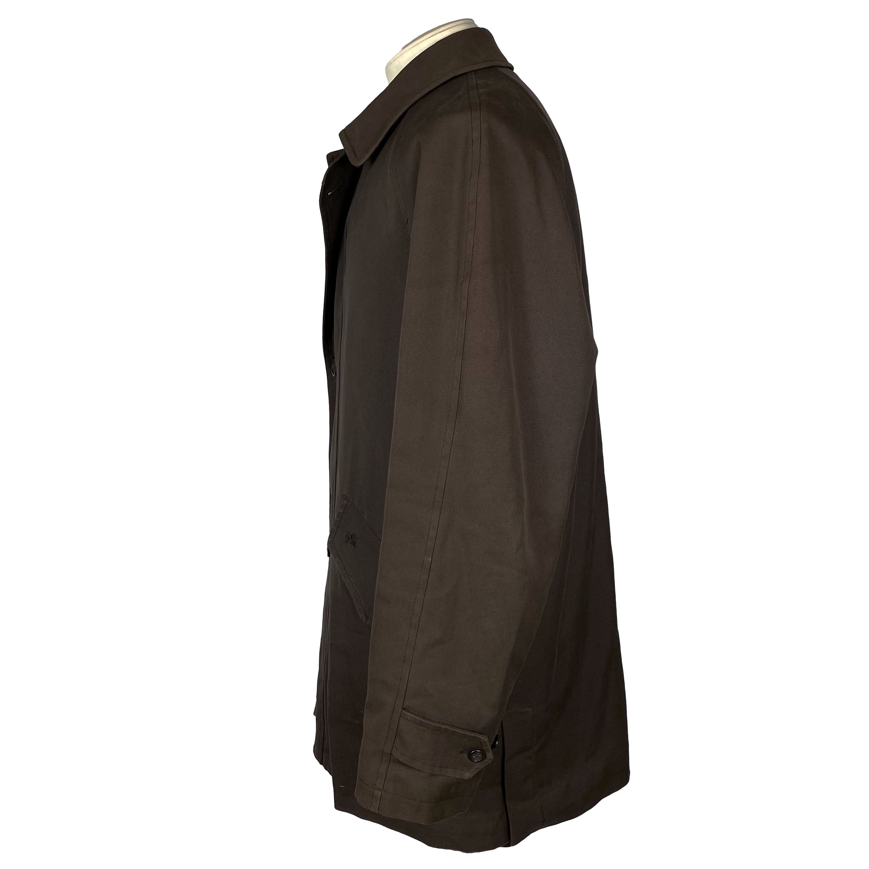 Manteau marron Burberry