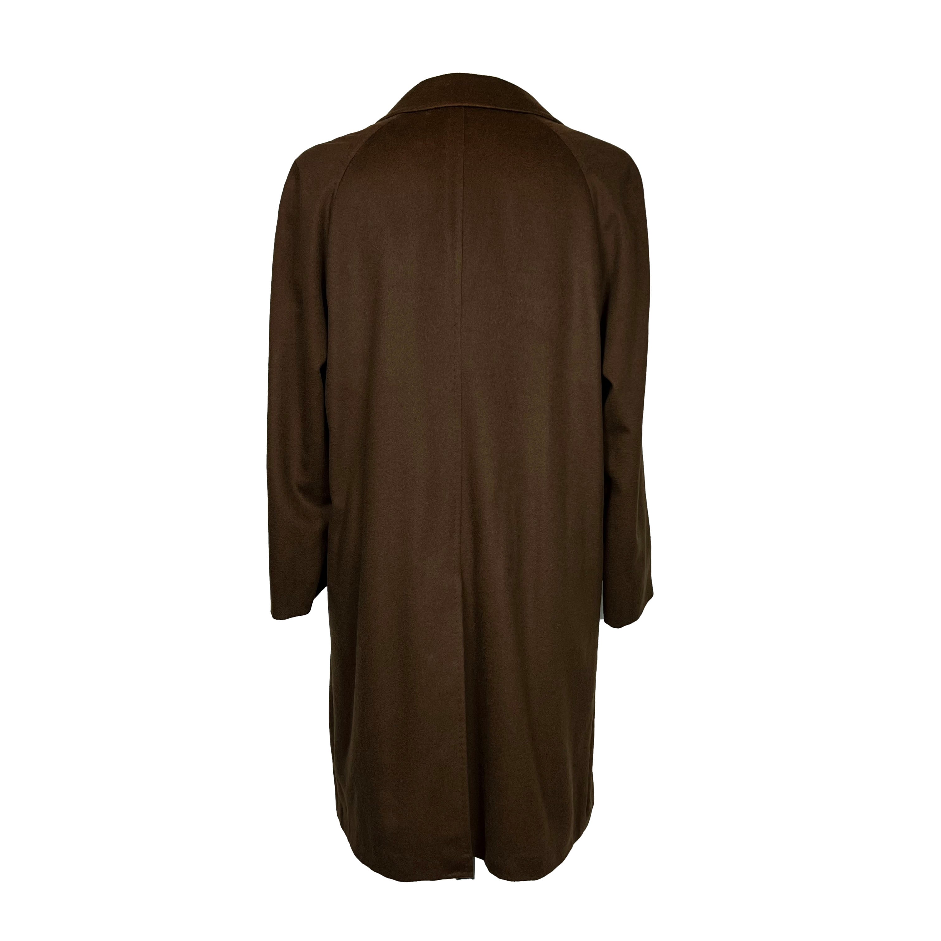 Manteau marron Franck Namani