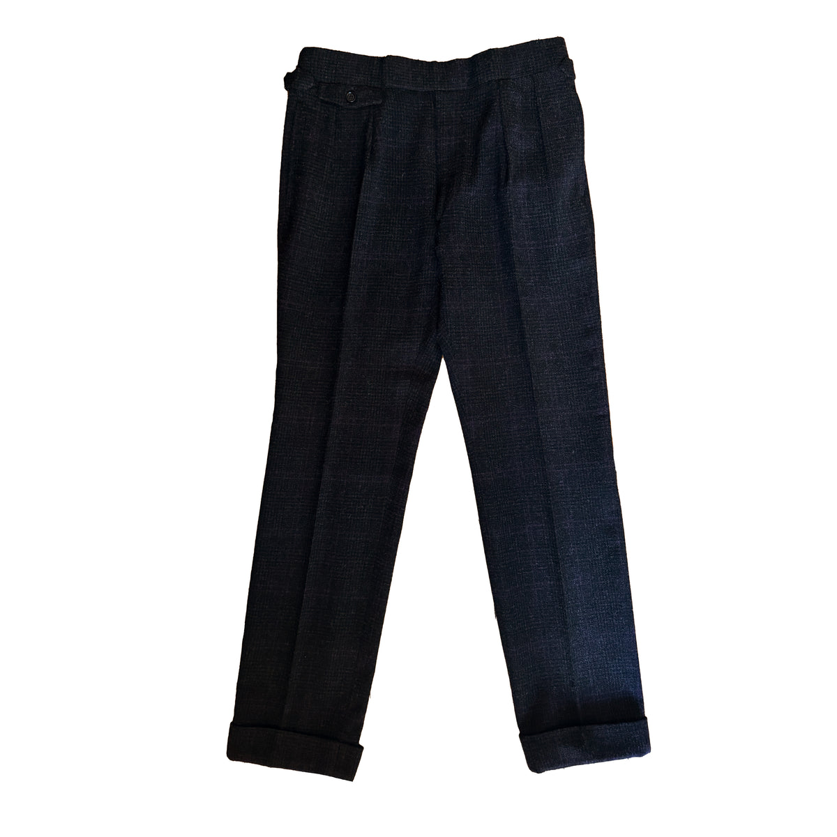 Costume 2 pièces Ralph Lauren Purple Label anthracite à motif quadrillé