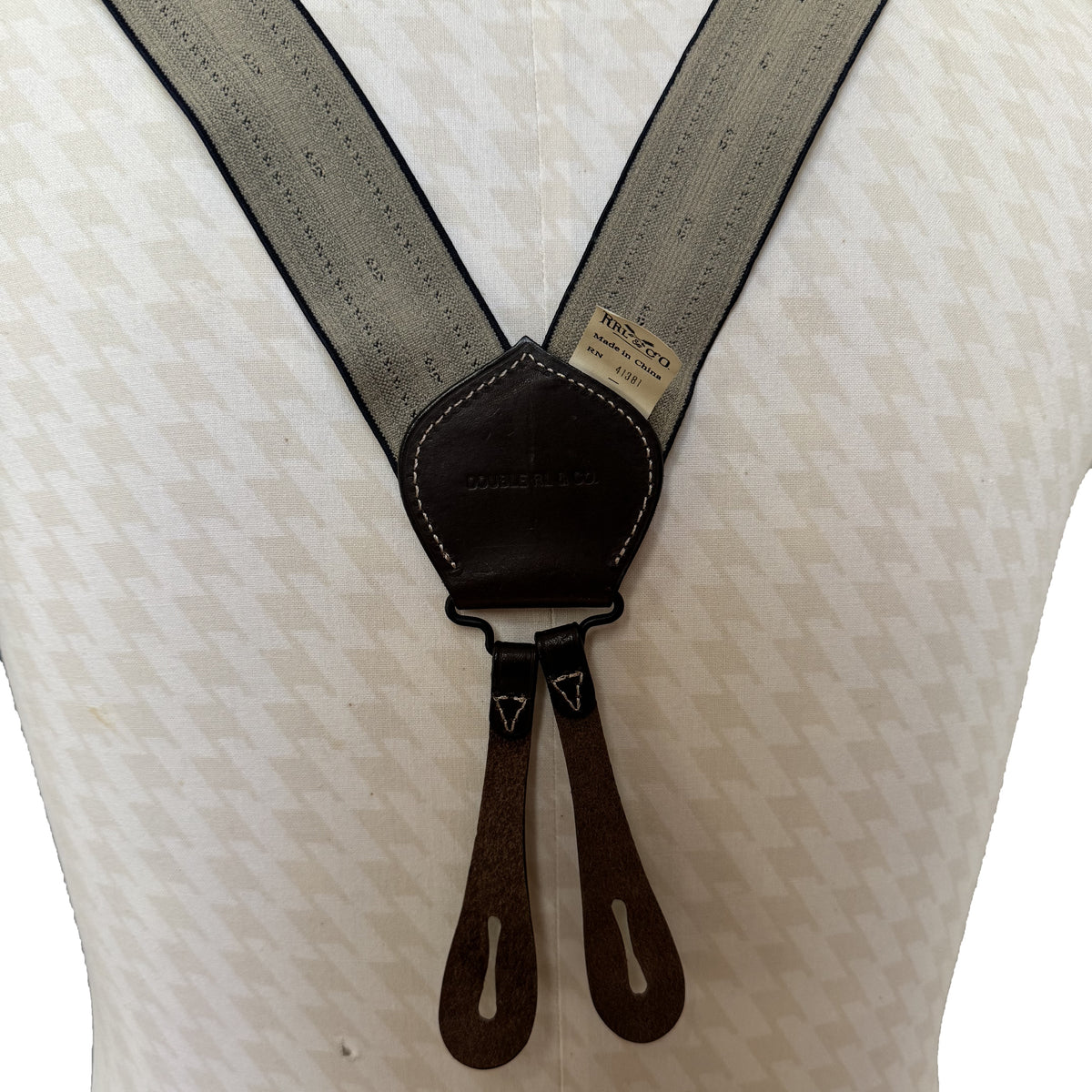 Bretelles RLL Double RL Ralph Lauren bleu marine