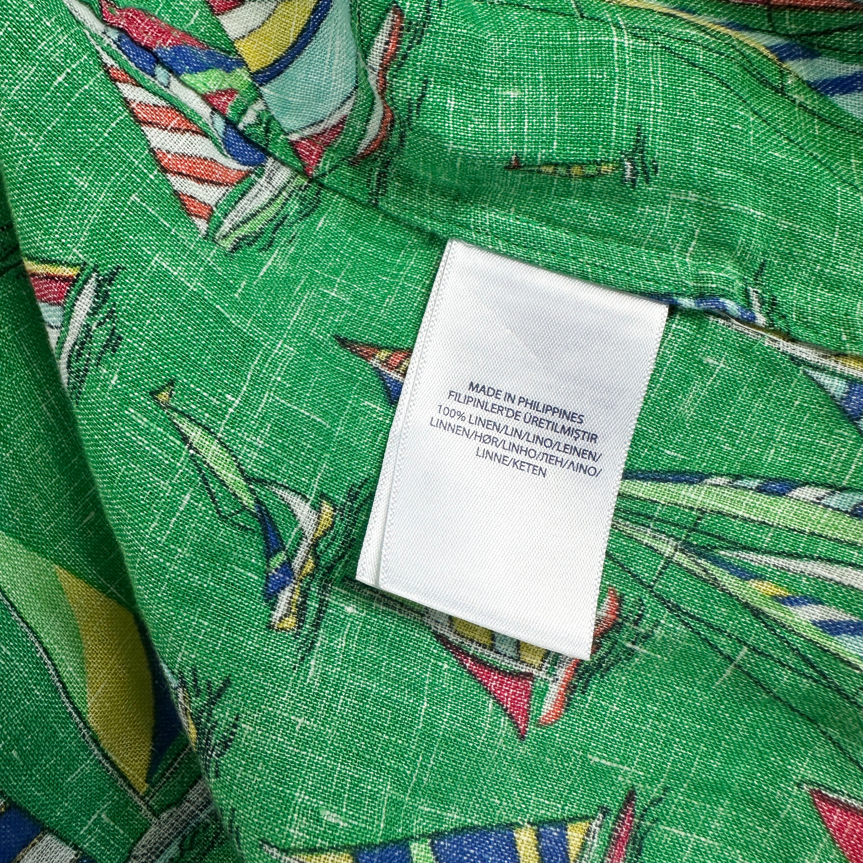 Chemise verte Ralph Lauren