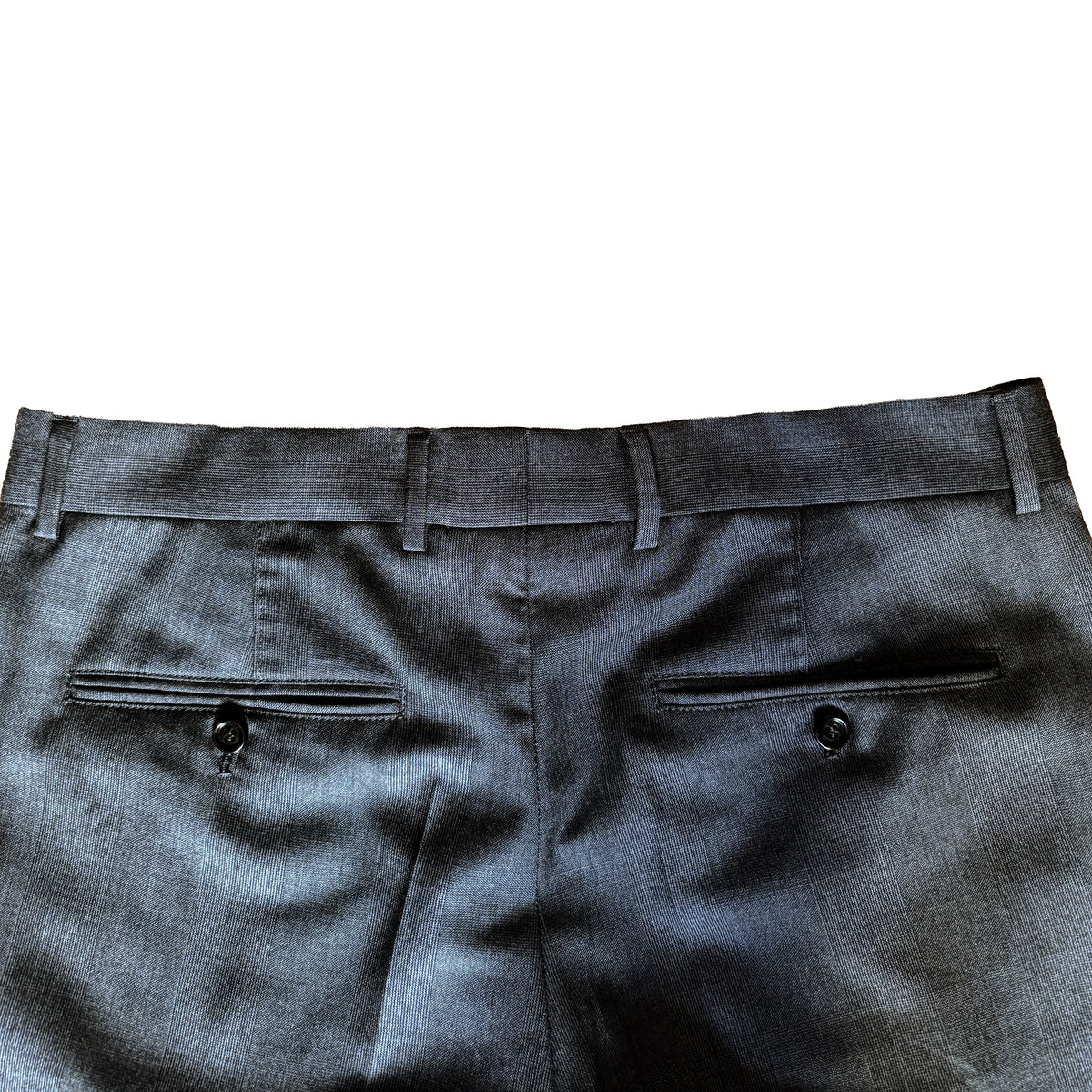 Costume 2 pièces Brunello Cucinelli gris à motif carreaux ton sur ton