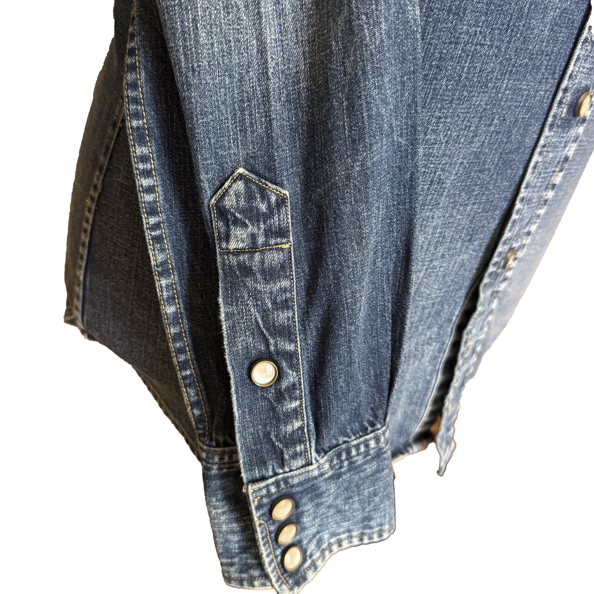 Chemise western RLL Ralph Lauren en jean