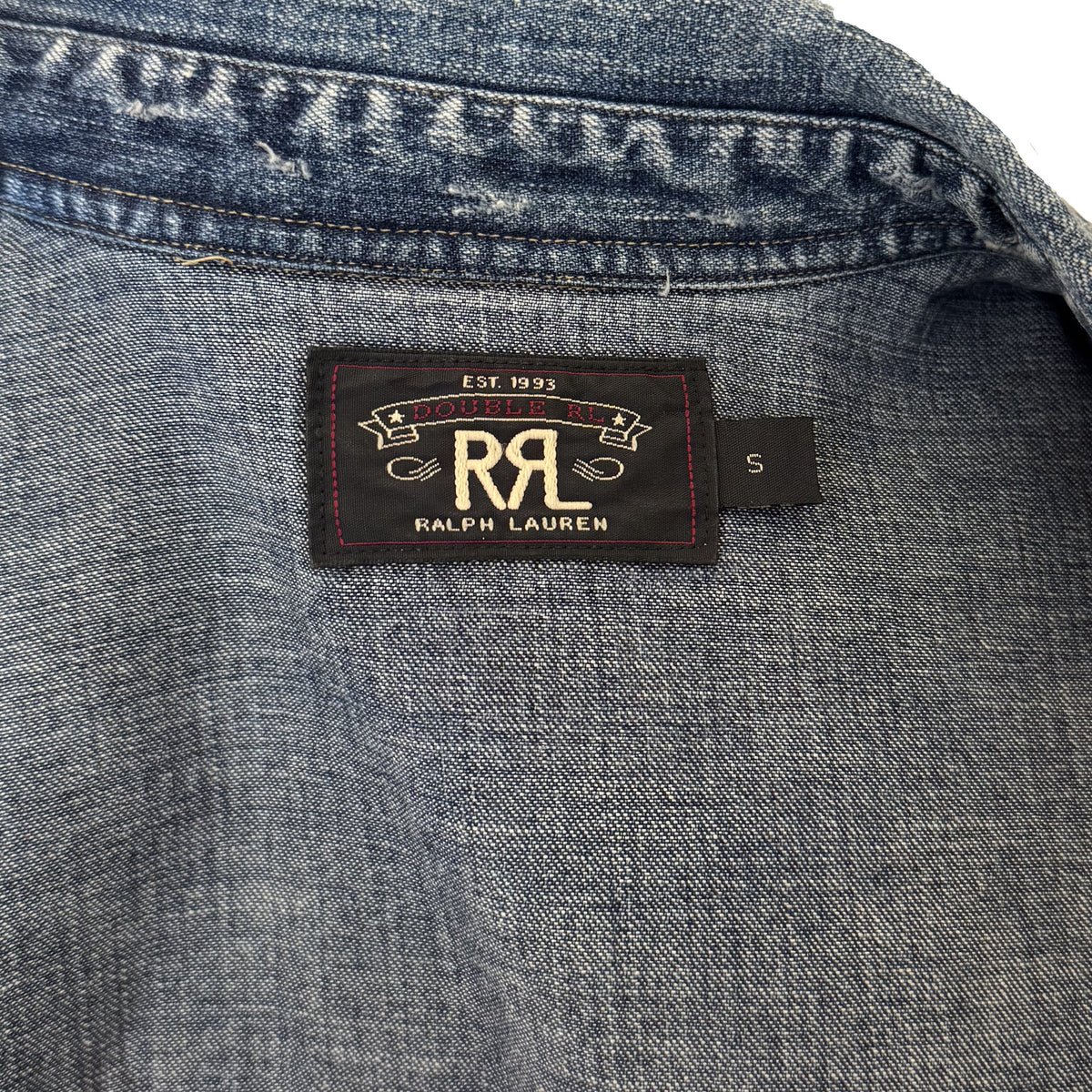 Chemise western RLL Ralph Lauren en jean