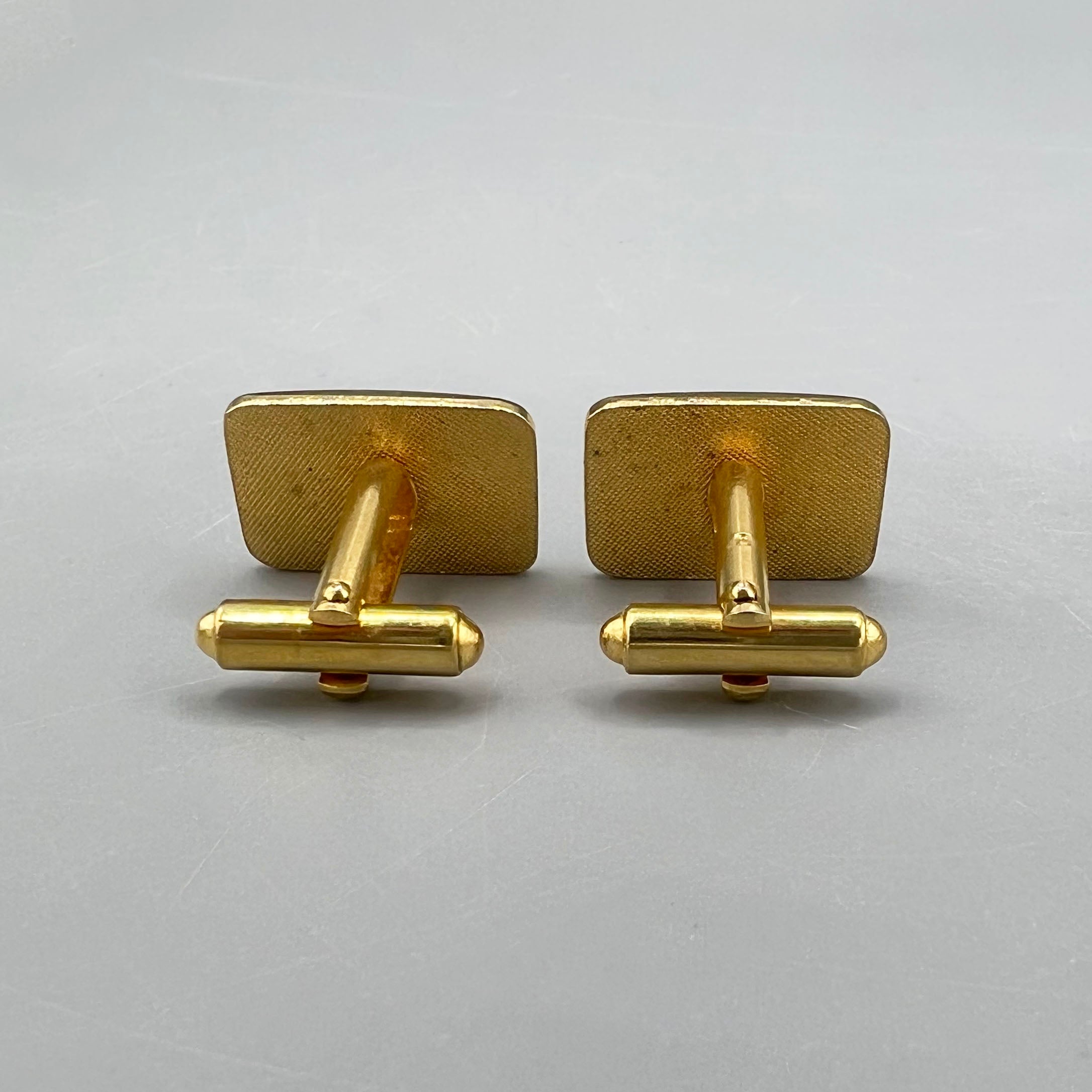 Boutons de manchette Dorés et Nacrés