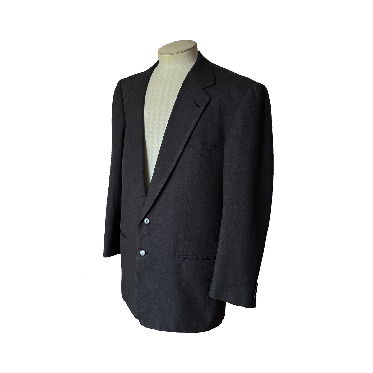 Costume Cifonelli sur mesure gris acier