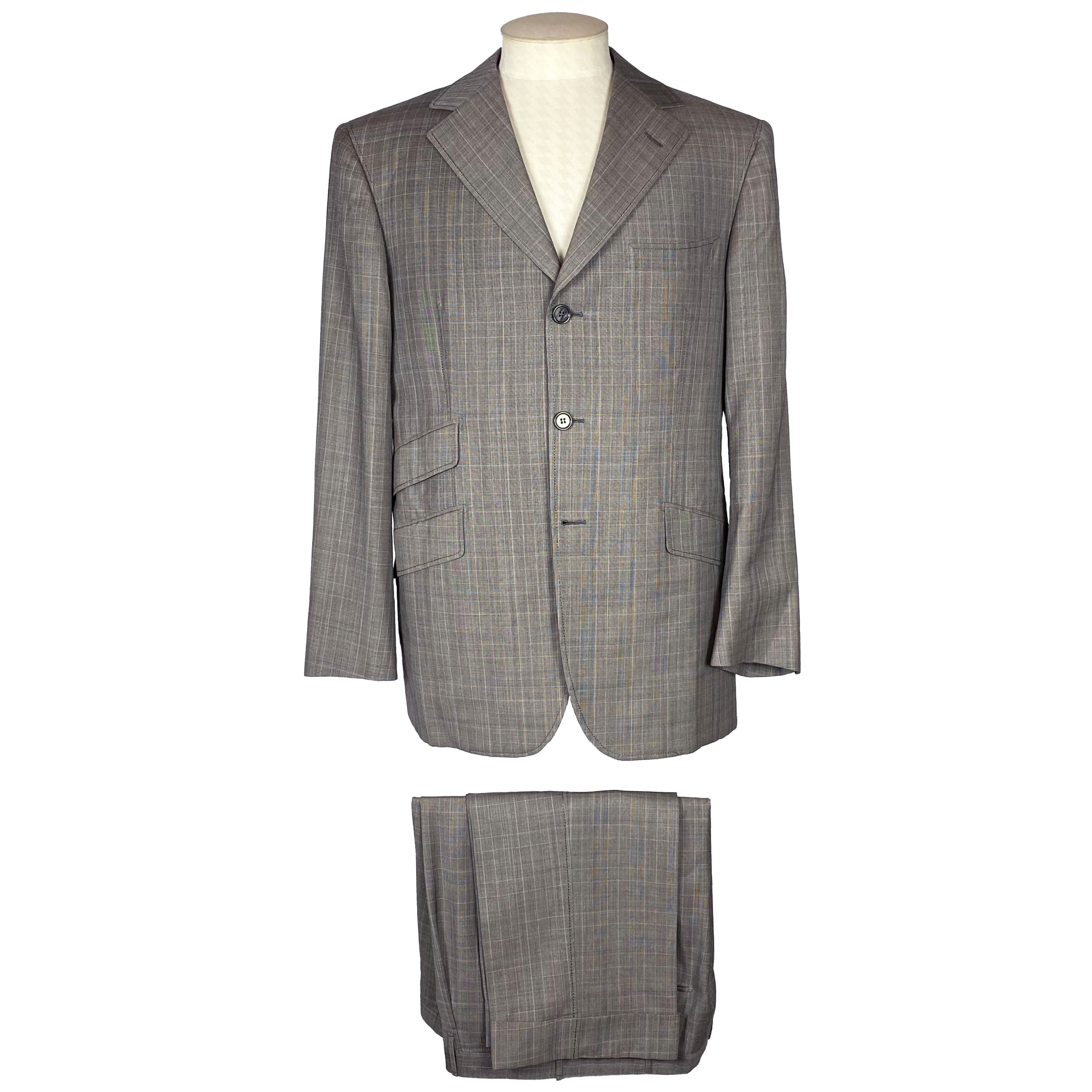 Costume gris Gaetano Aloisio
